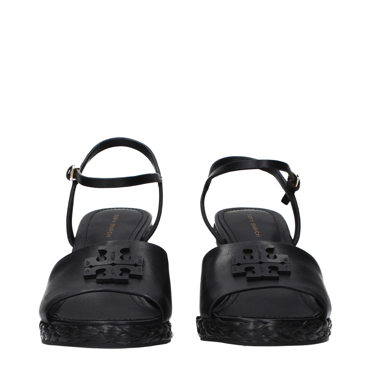 Tory Burch Wedges Women Leather Black