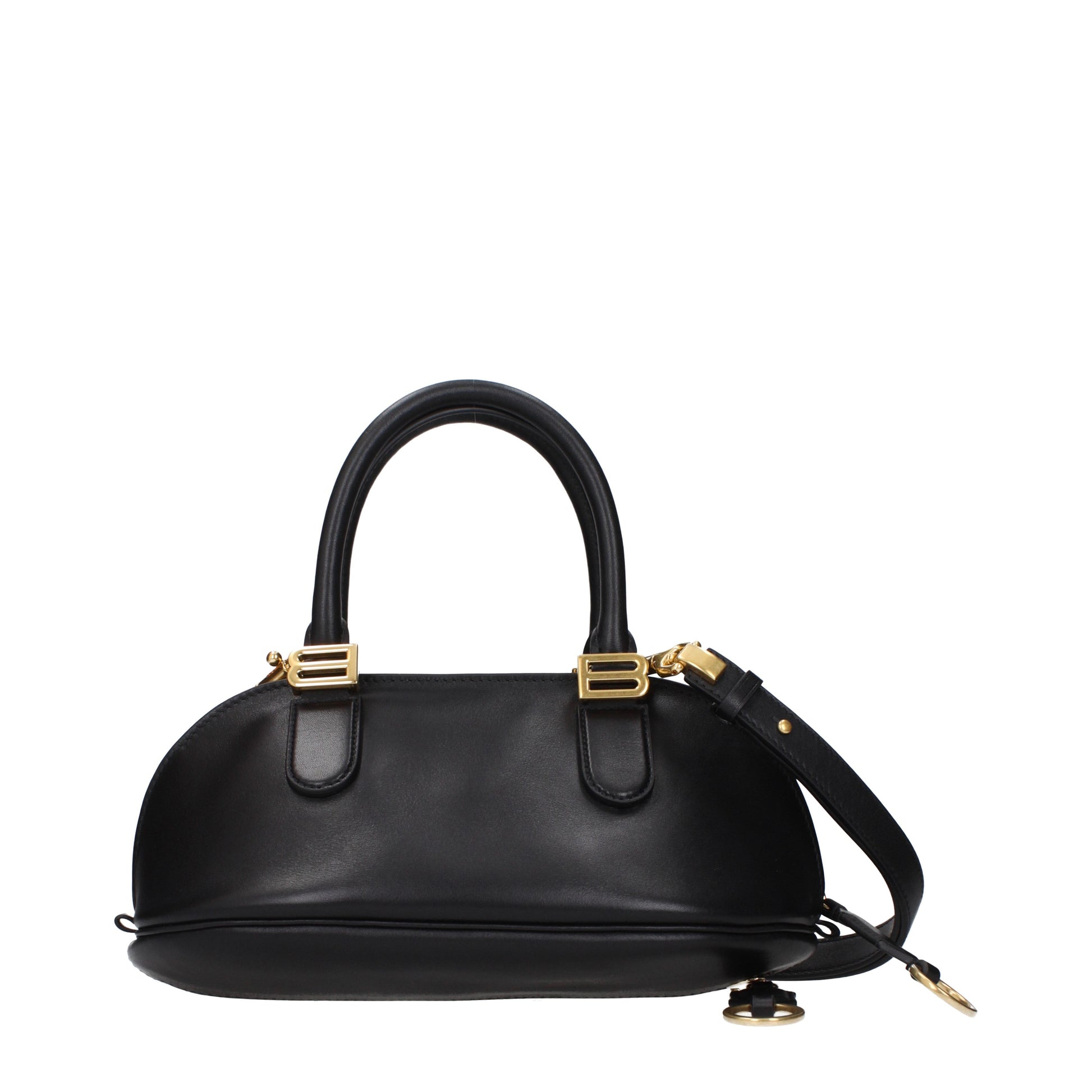 Balenciaga Handbags Women Leather Black