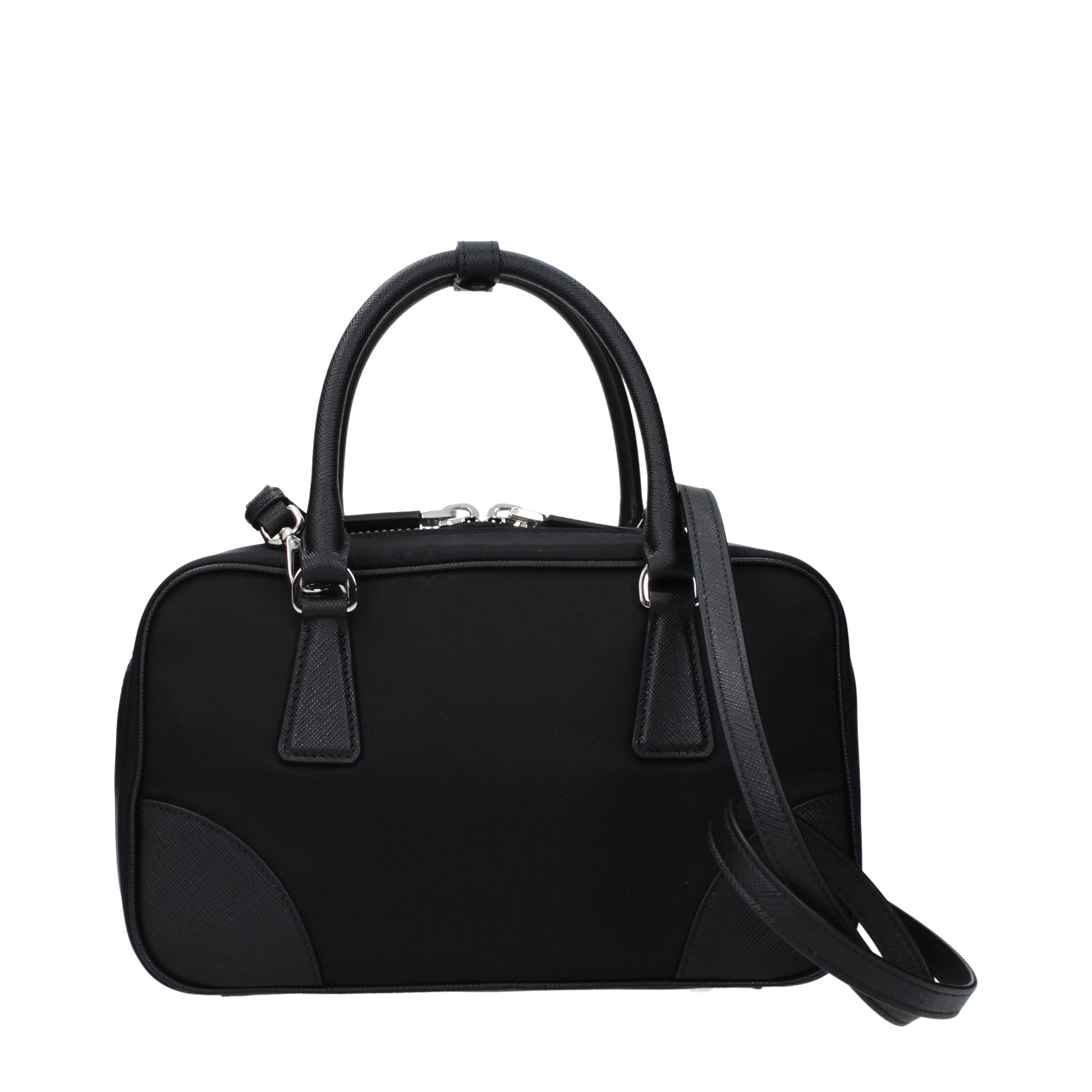 Prada Handbags Women Fabric  Black