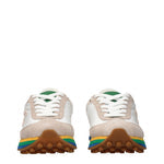 Ferragamo Sneakers Men Fabric  White/Beige