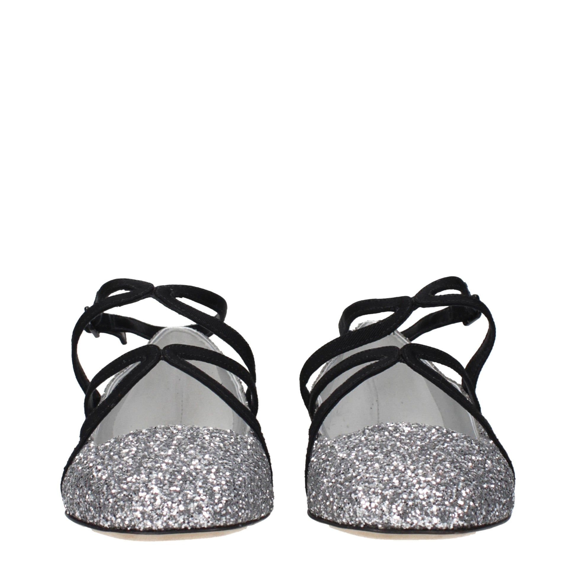 Jimmy Choo Women's Ballet Flats Glitter