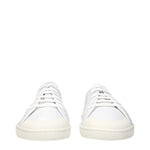 Saint Laurent Sneakers Men Leather White