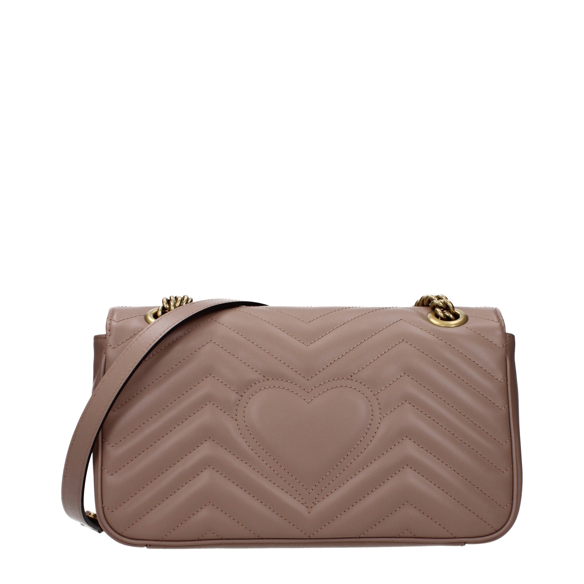 Gucci Crossbody Bags Women Leather Pink