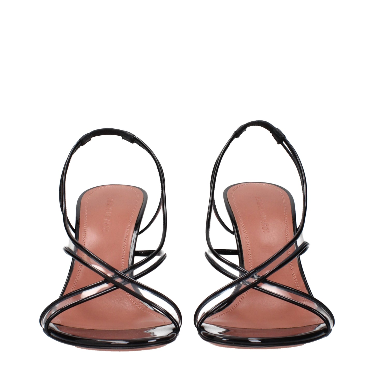 Amina Muaddi Women's Sandals Patent Leather