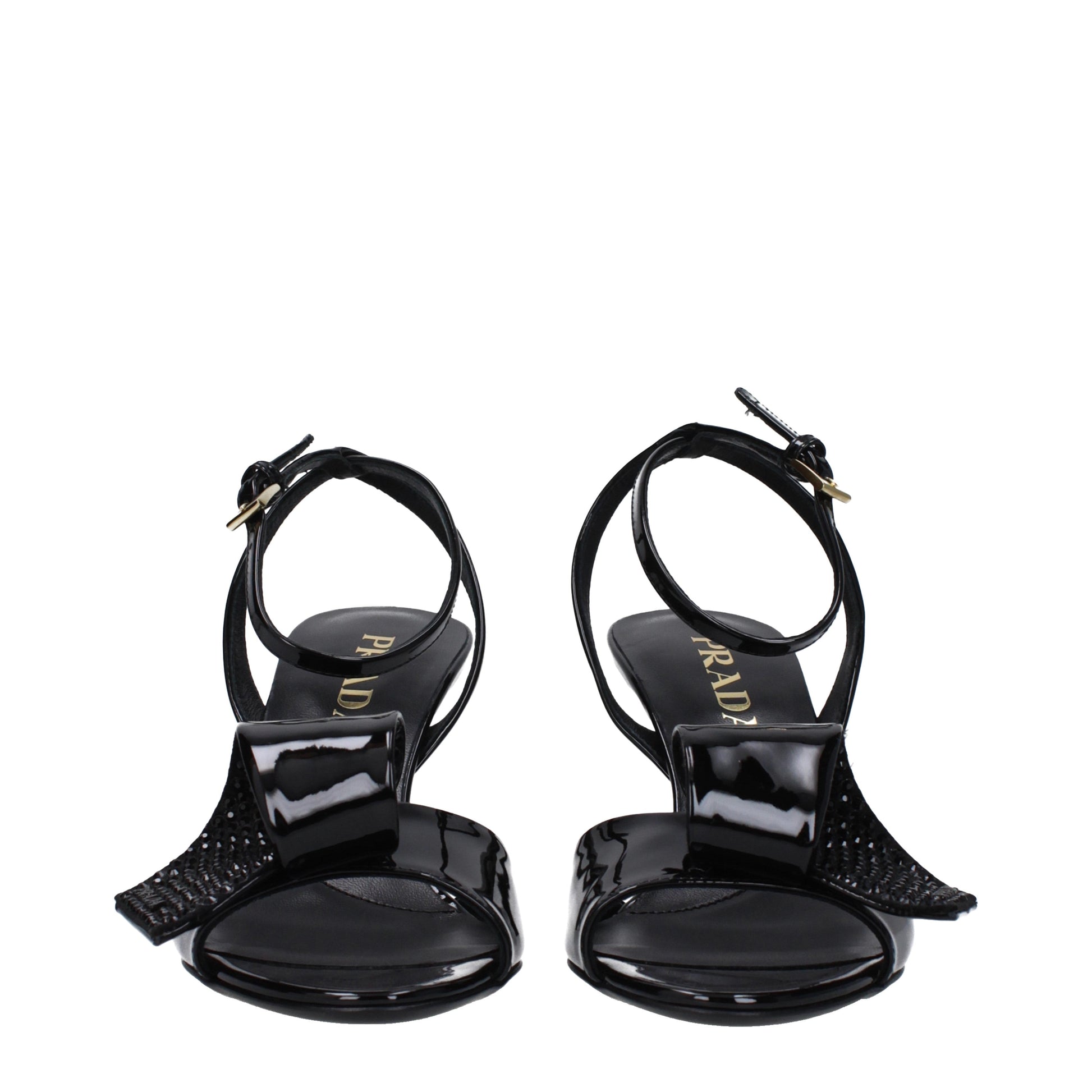 Prada Women's Sandals Patent Leather