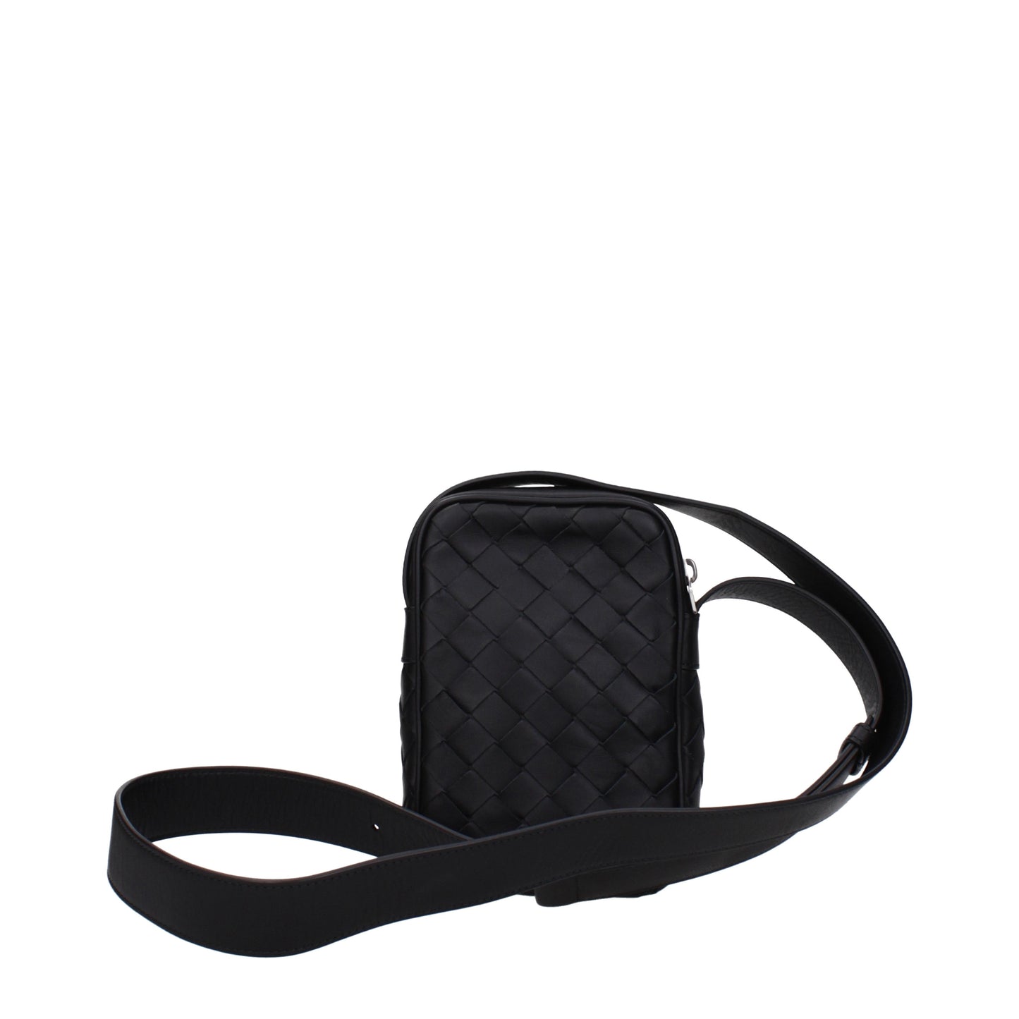 Bottega Veneta Crossbody Bags Men Leather Black