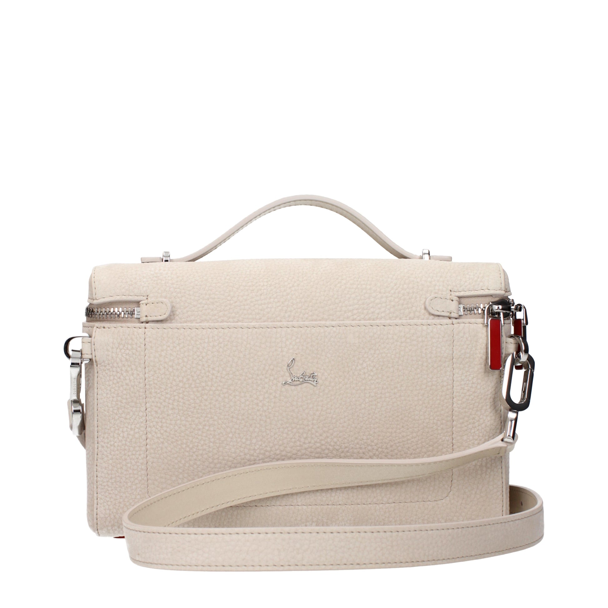 Louboutin Handbags Women Suede Beige
