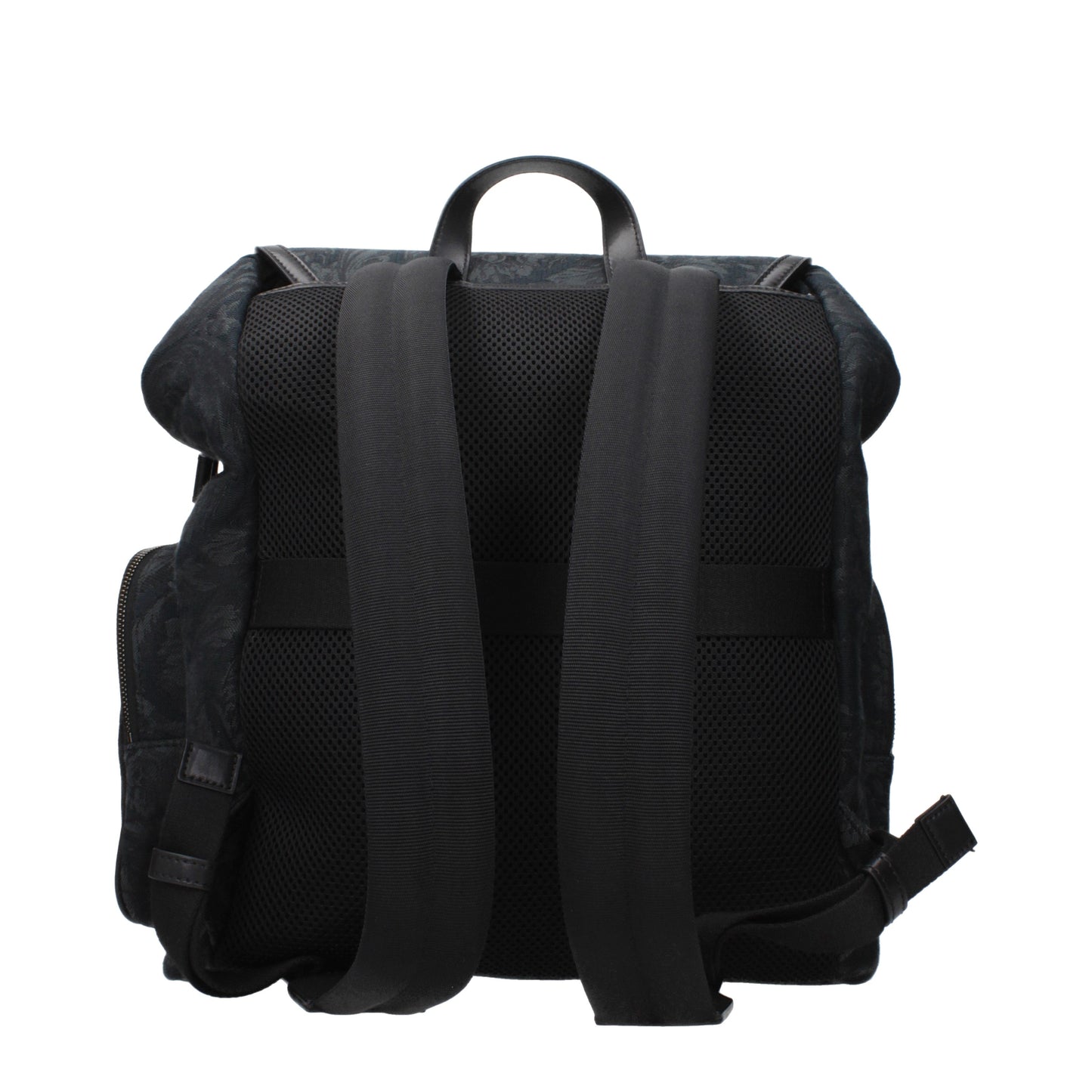 Versace Backpacks and Bumbags Men Fabric  Black