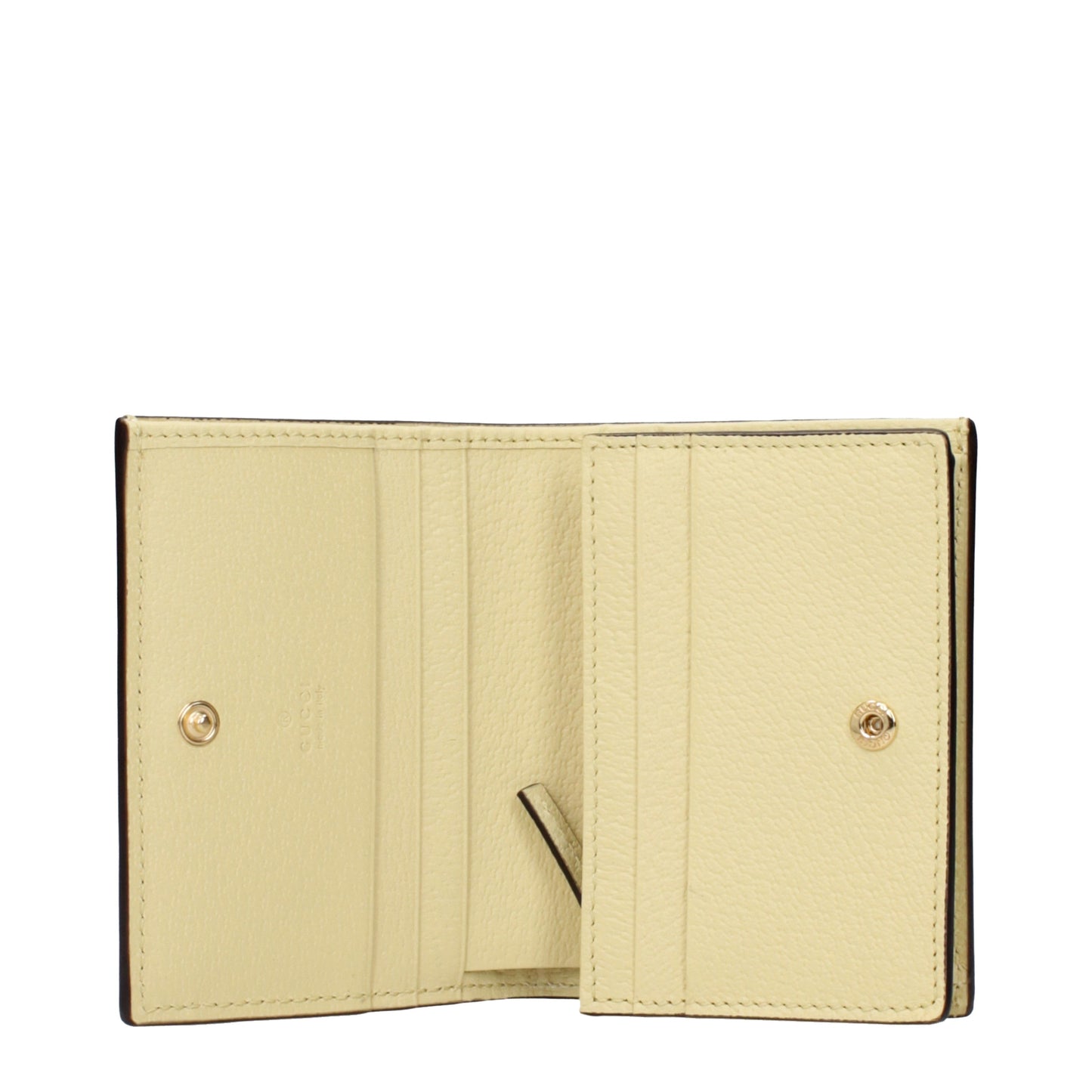 Gucci Women's Wallets Fabric Yellow