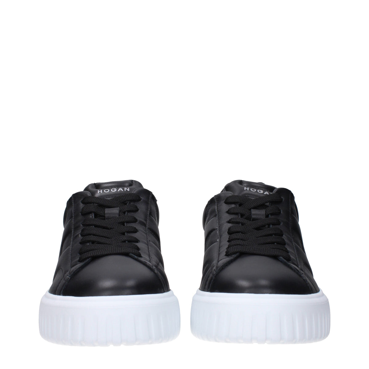 Hogan Sneakers Men Leather Black/White