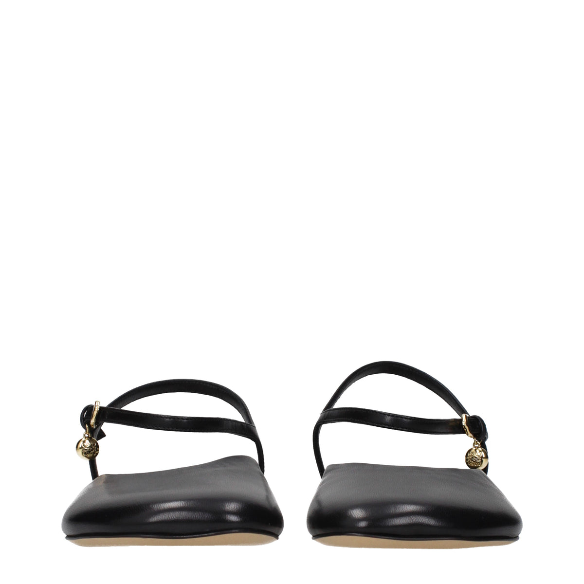 Loewe Sandals Women Leather Black