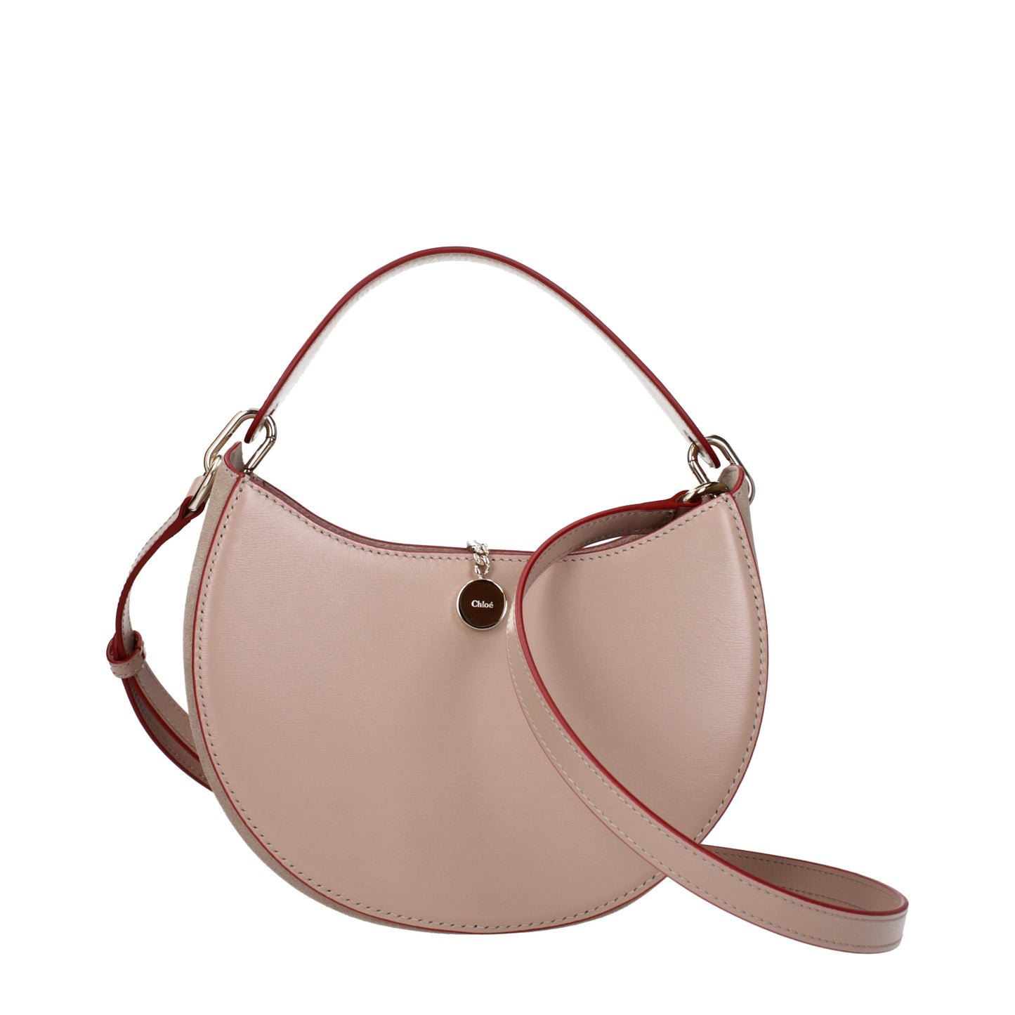 Chloé Handbags Women Leather Beige