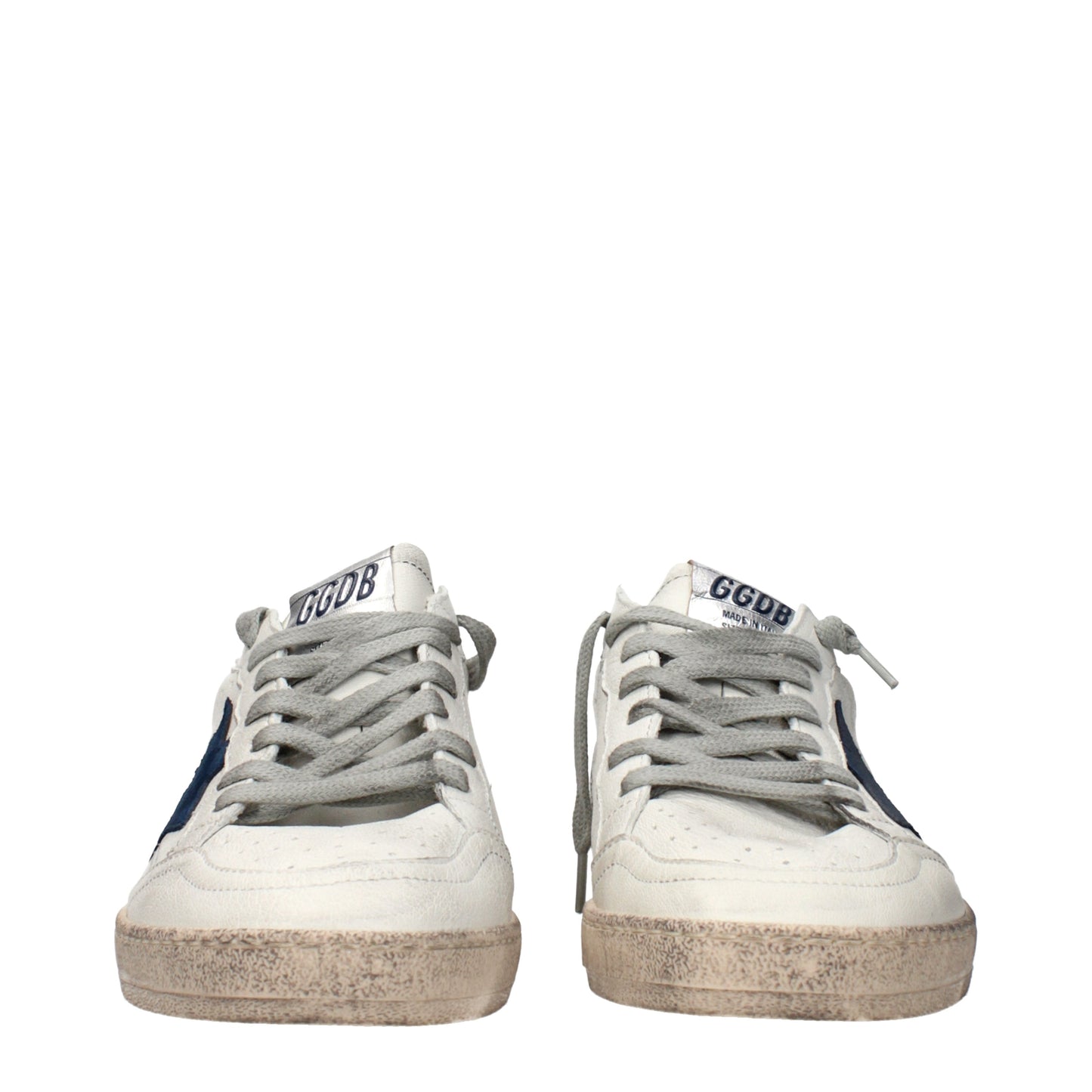 Golden Goose Sneakers Men Leather White/Blue