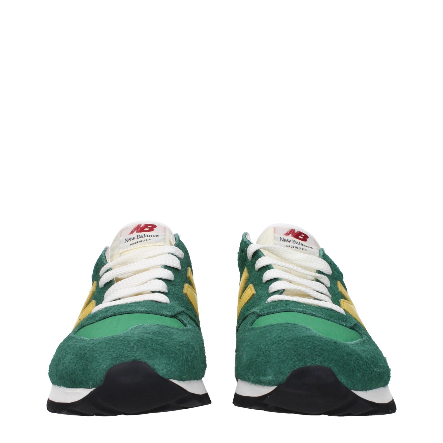 New Balance Men's Sneakers in Suede Green