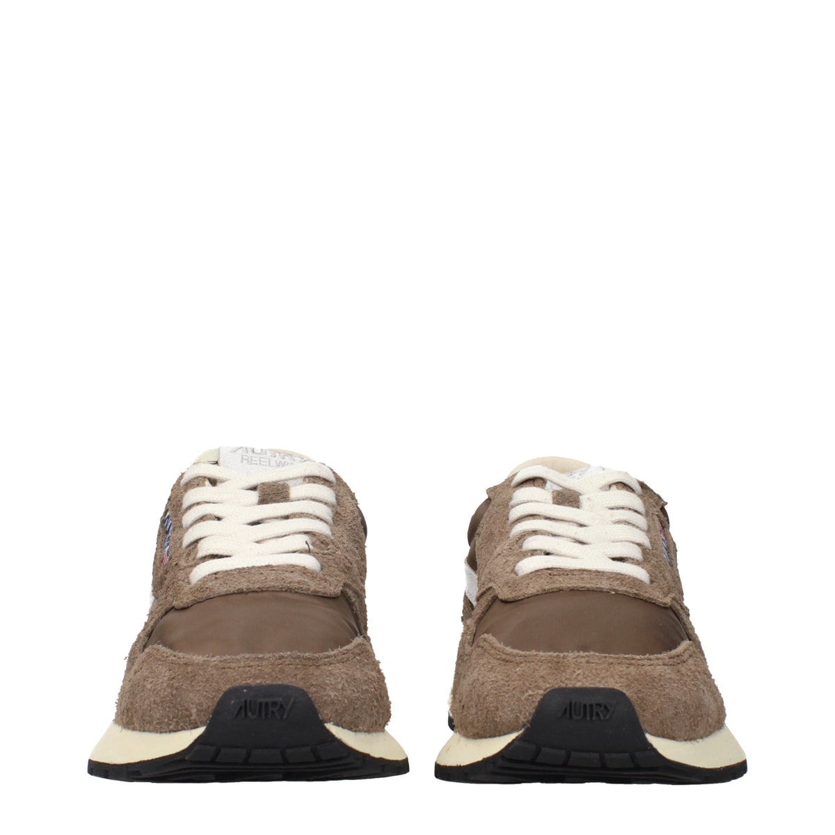 Autry Sneakers Men Fabric  Brown/White