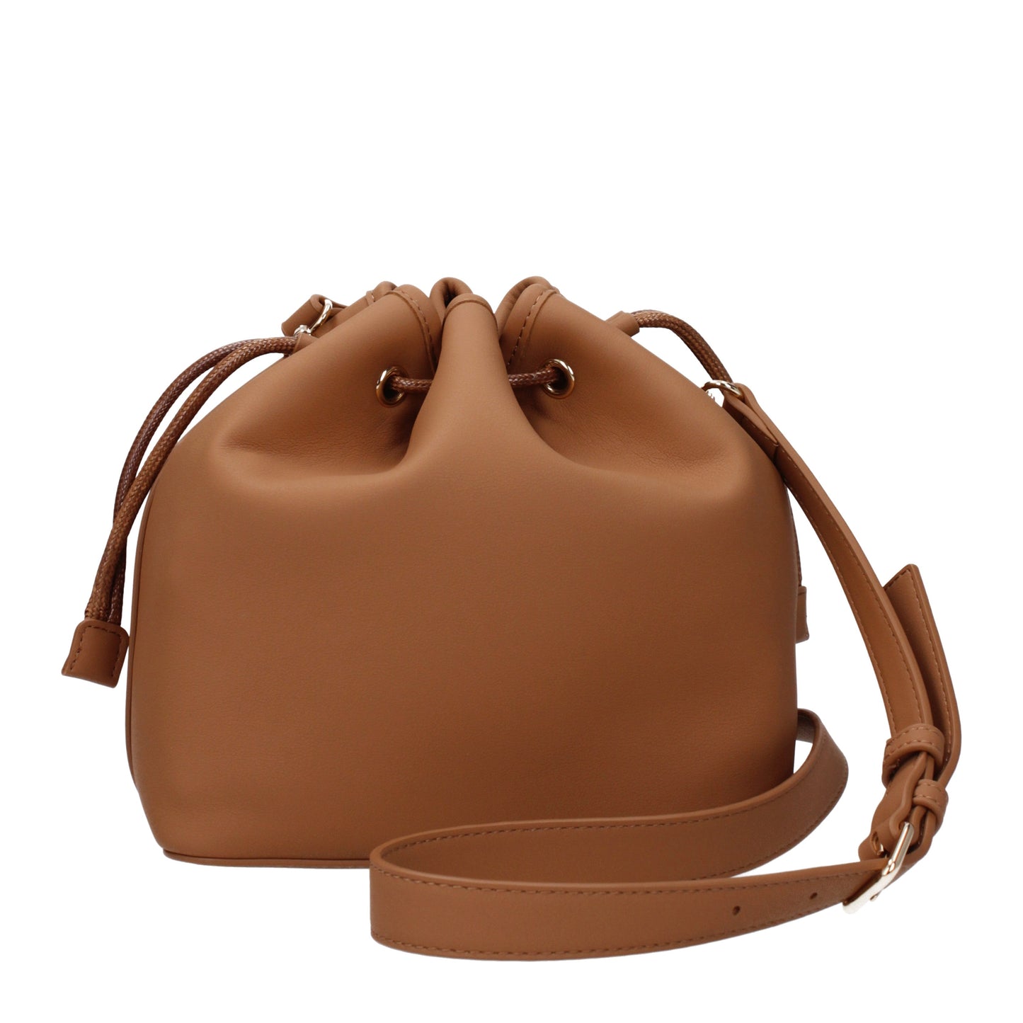 Love Moschino Crossbody Bags Women Polyurethane Brown/Camel