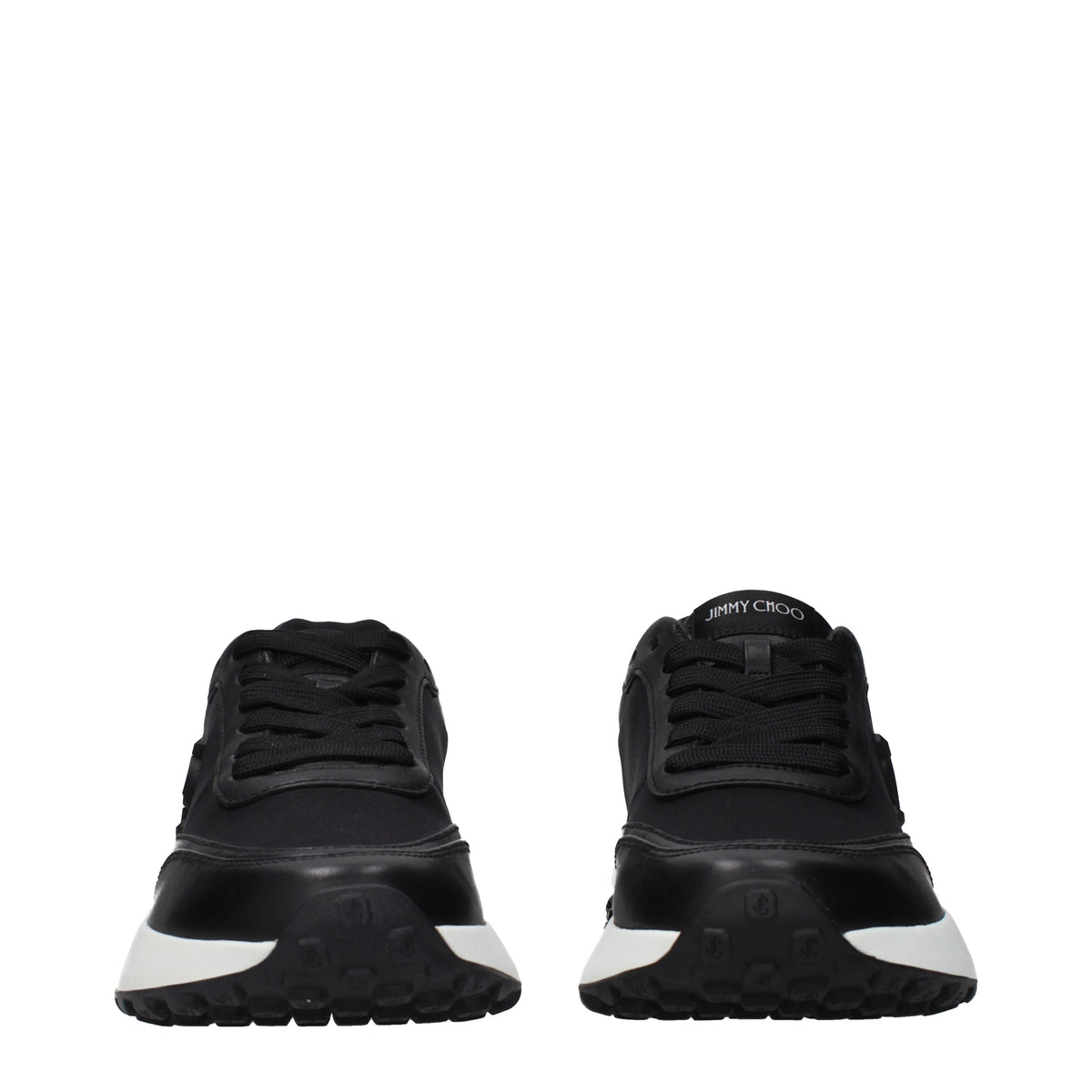 Jimmy Choo Sneakers Women Fabric  Black