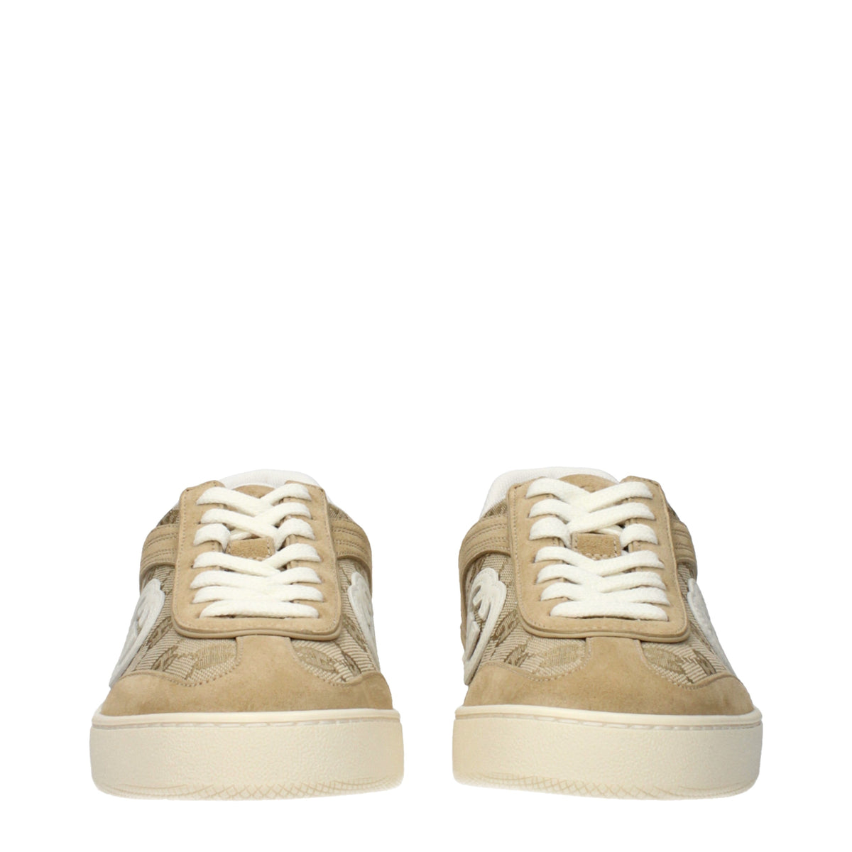 Gucci Sneakers Women Fabric  Beige/Butter