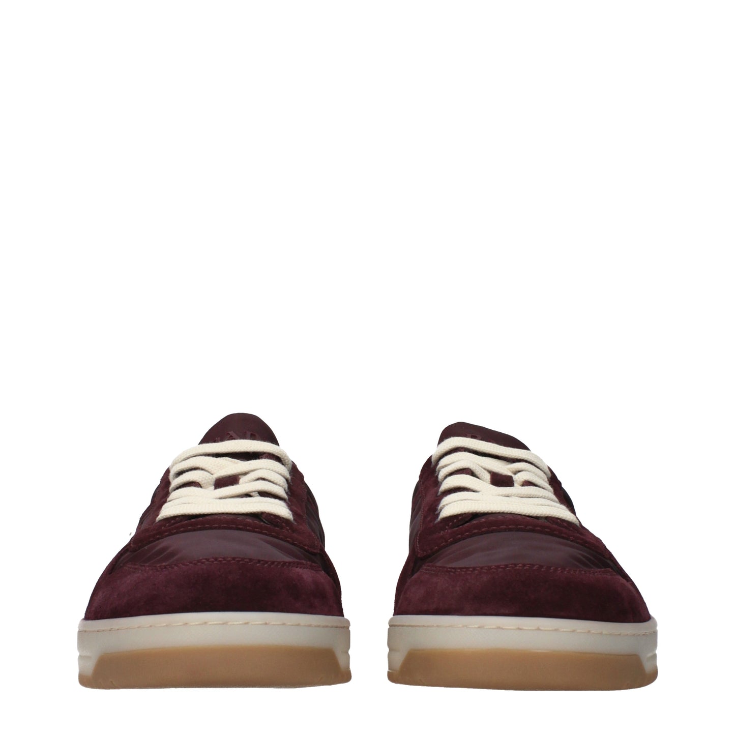 Prada Sneakers Men Nylon Red/Bordeaux