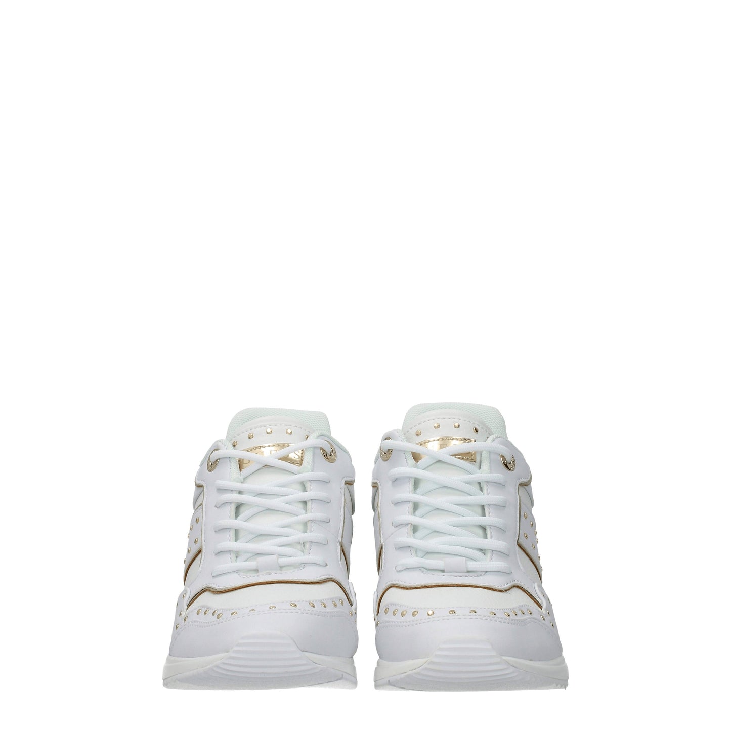 Guess Women's Sneakers in Polyurethane White/Gold