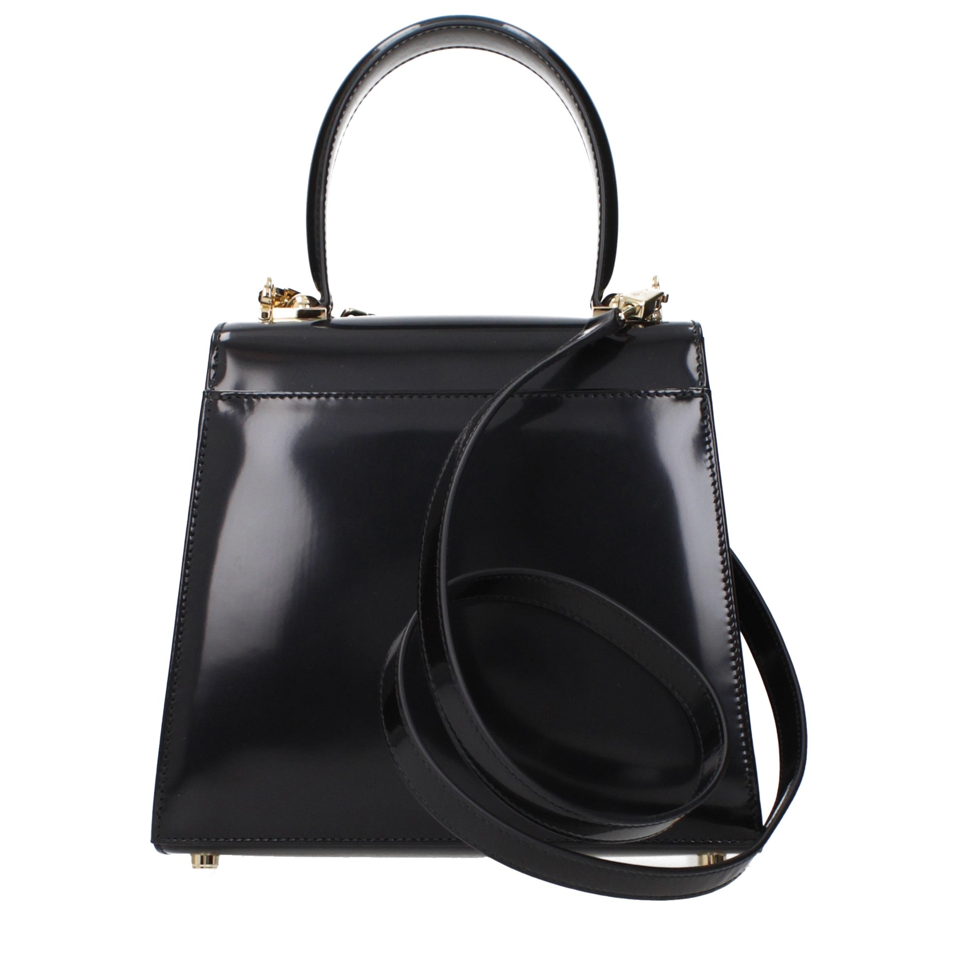 Salvatore Ferragamo Handbags Women Leather Black