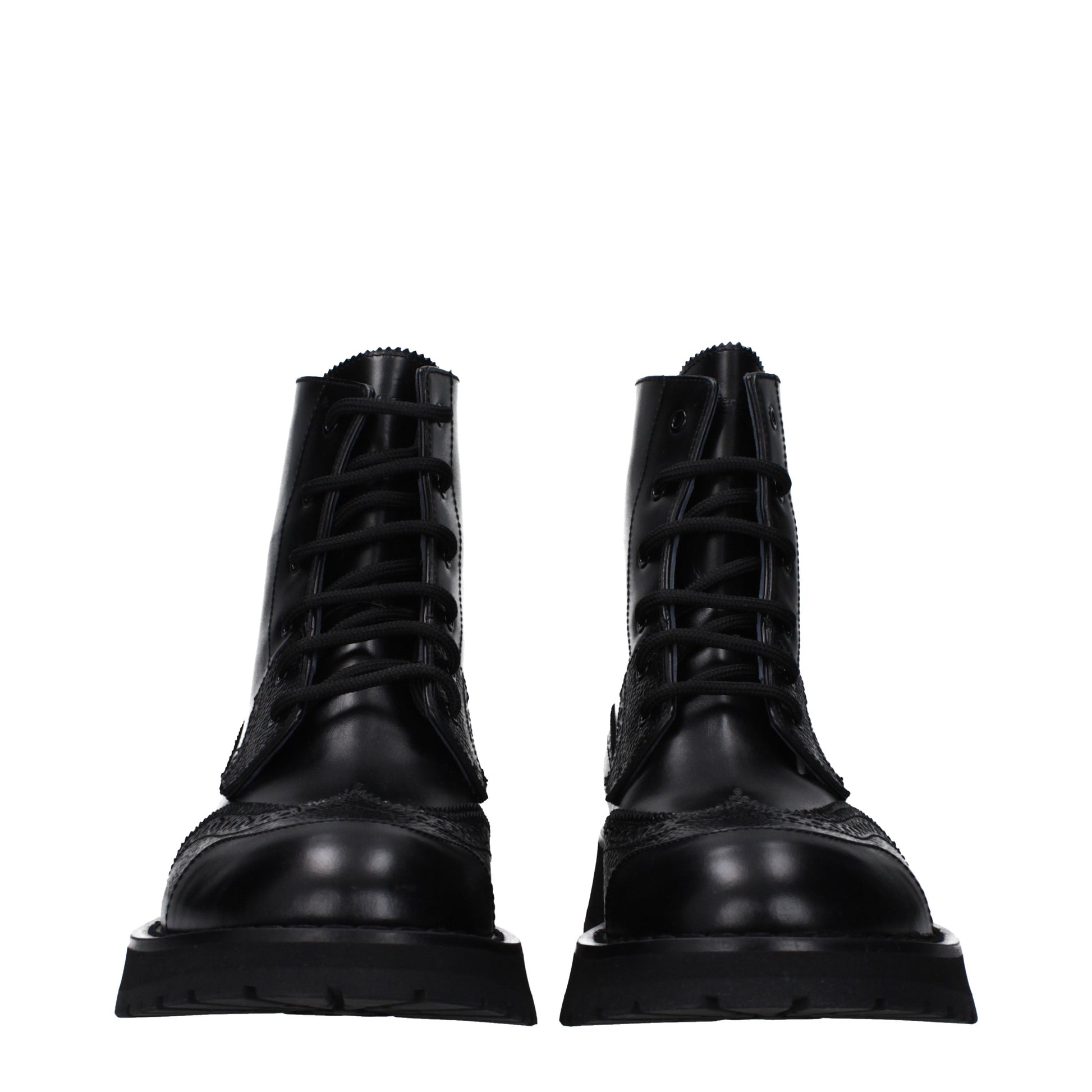 Alexander McQueen Men's Ankle Boots Leather