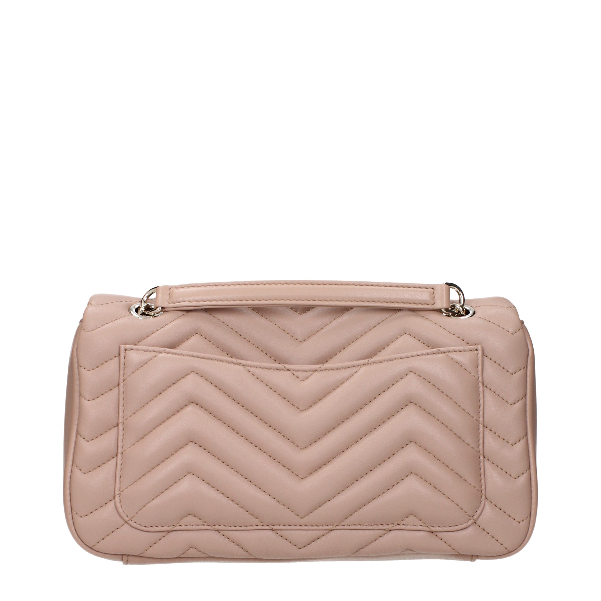 Gucci Shoulder Bags Women Leather Beige/Pink