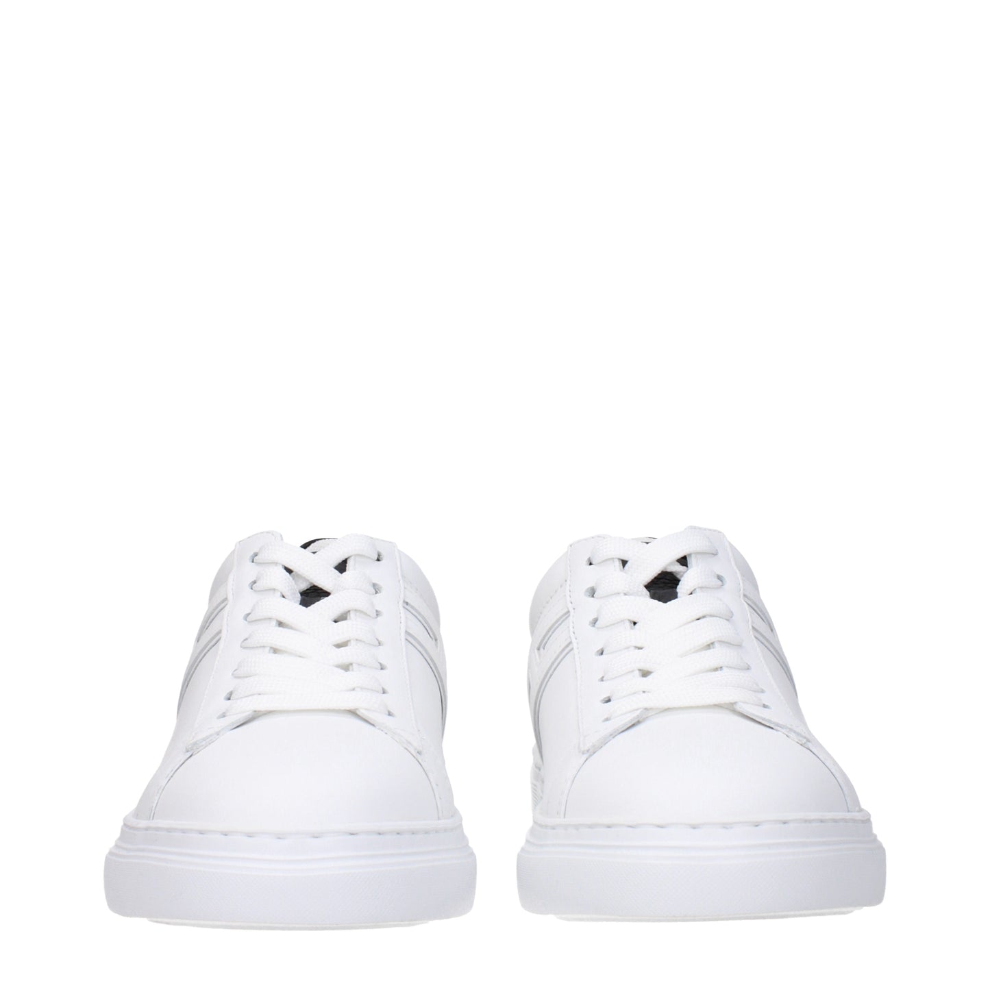 Hogan Men's Sneakers in Leather White/Black