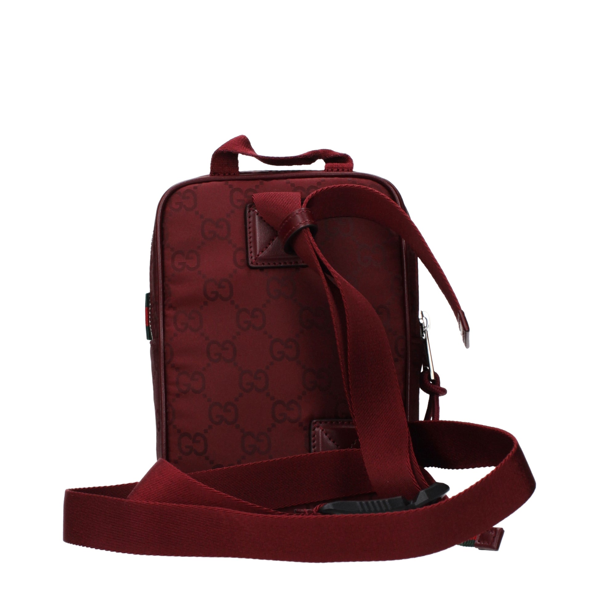 Gucci Crossbody Bags Men Fabric  Red/Anchor
