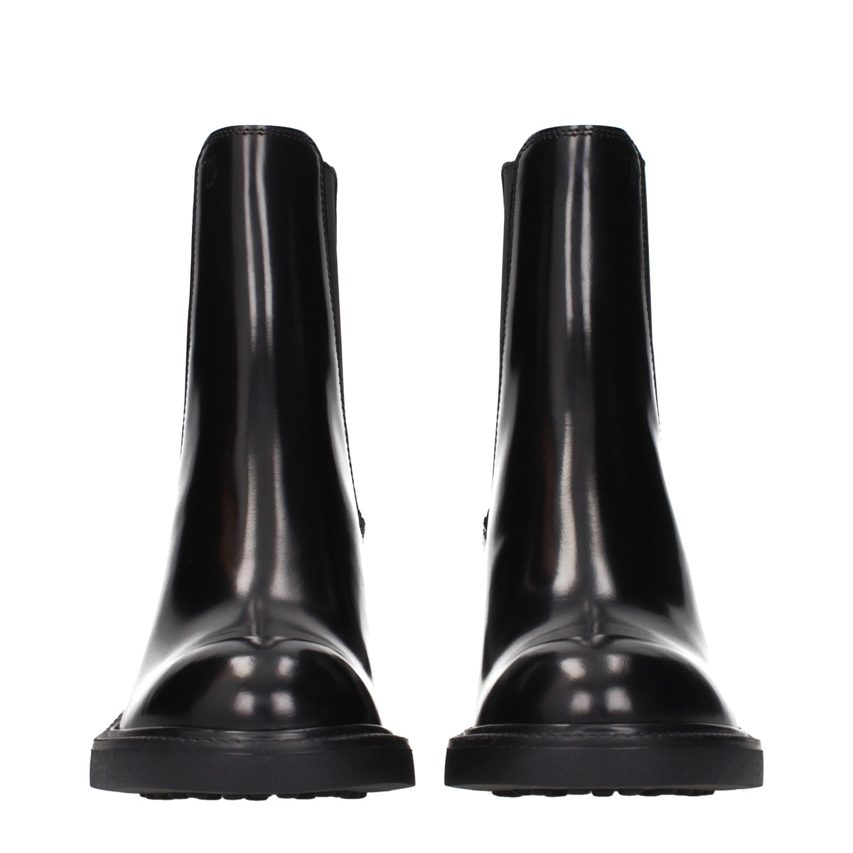 Tod's Ankle Boots Women Leather Black