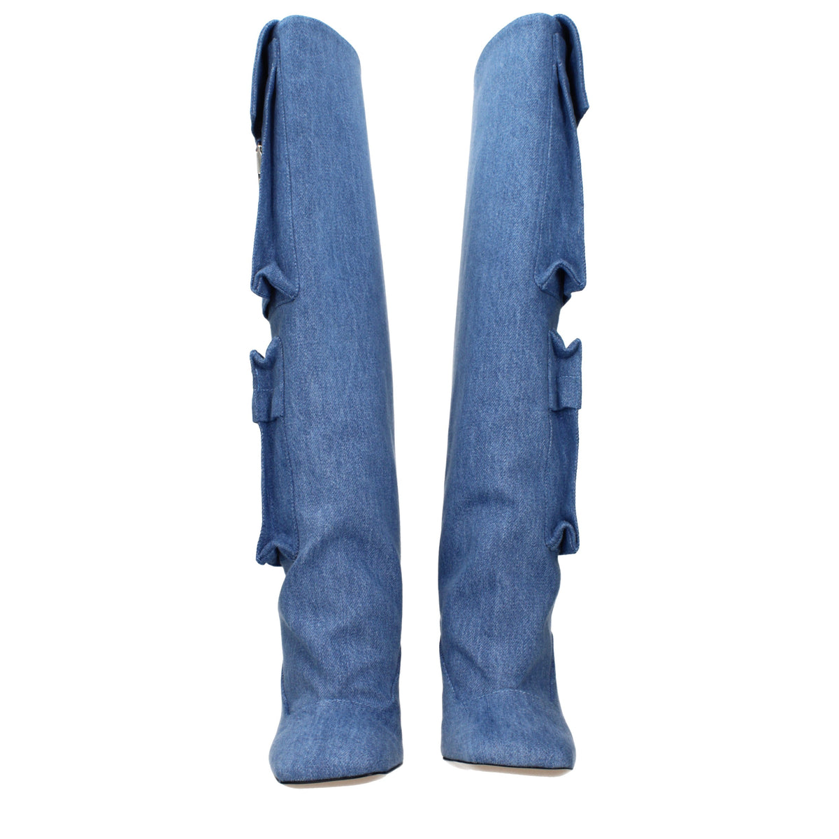 The Attico Boots Women Fabric  Heavenly/Denim