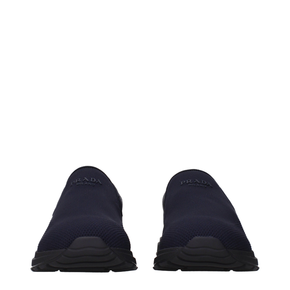 Prada Sneakers Men Fabric  Blue/Blue Navy