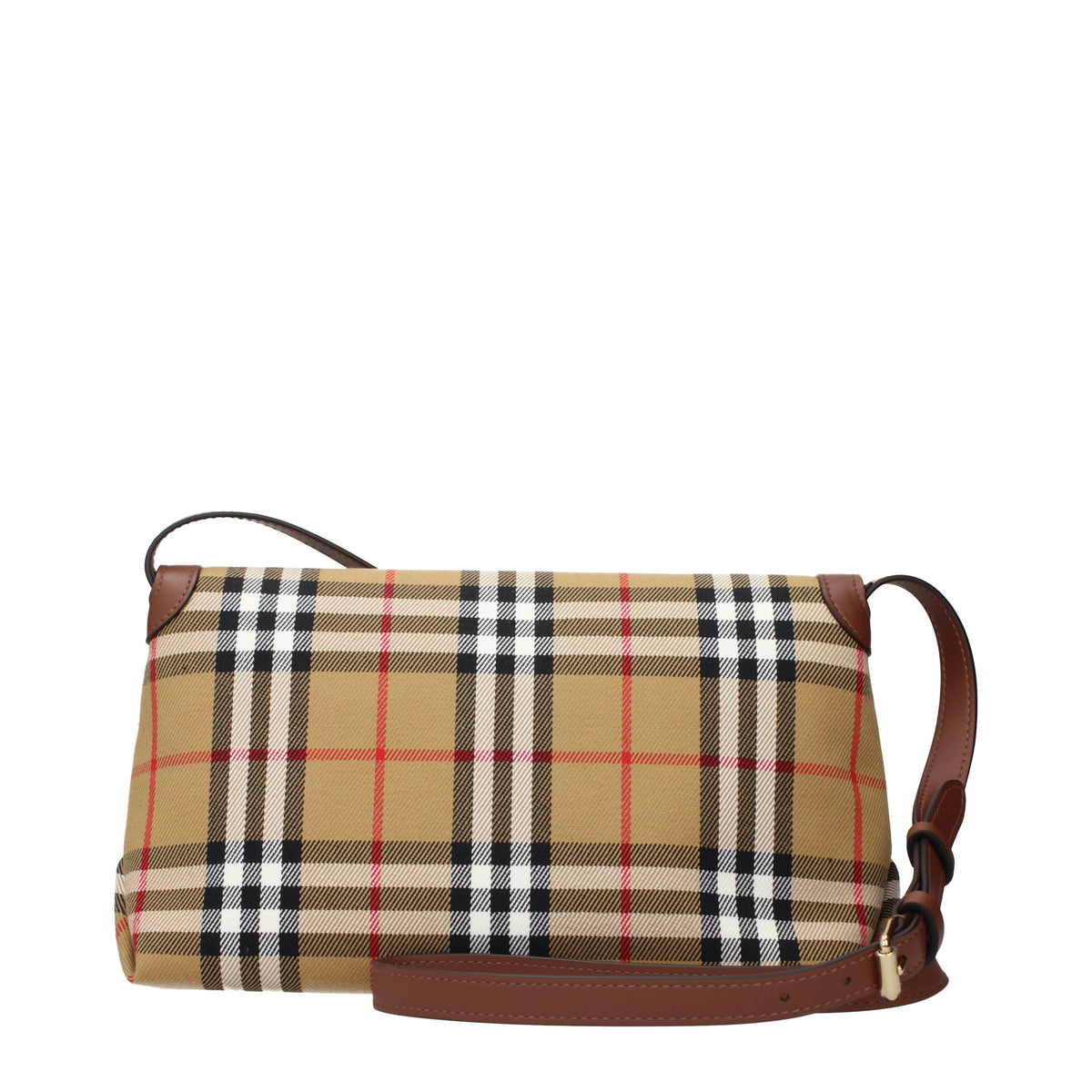 Burberry Crossbody Bags Women Fabric  Beige/Brown