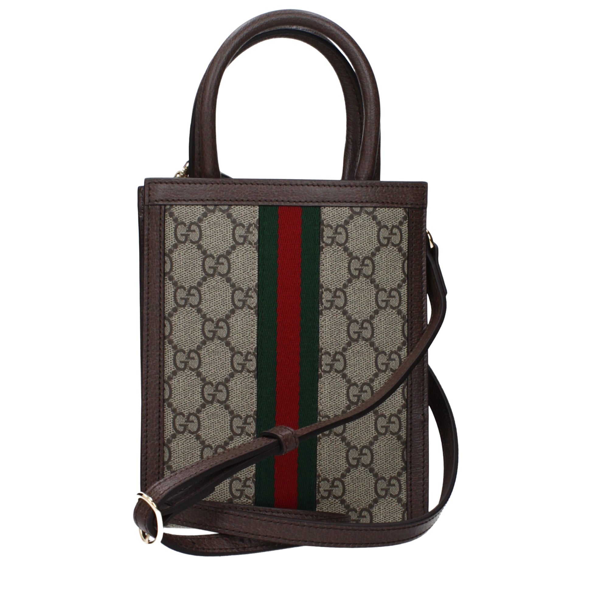 Gucci Handbags Women Fabric  Beige/Ebony