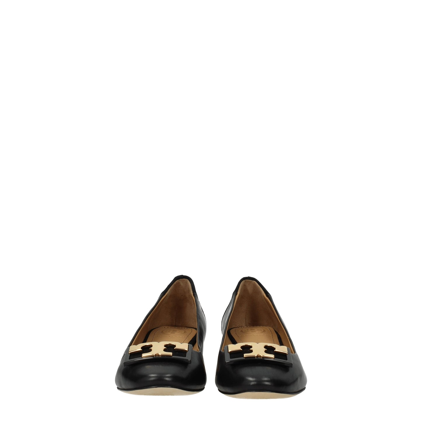 Tory Burch Women's Ballet Flats in Leather Black