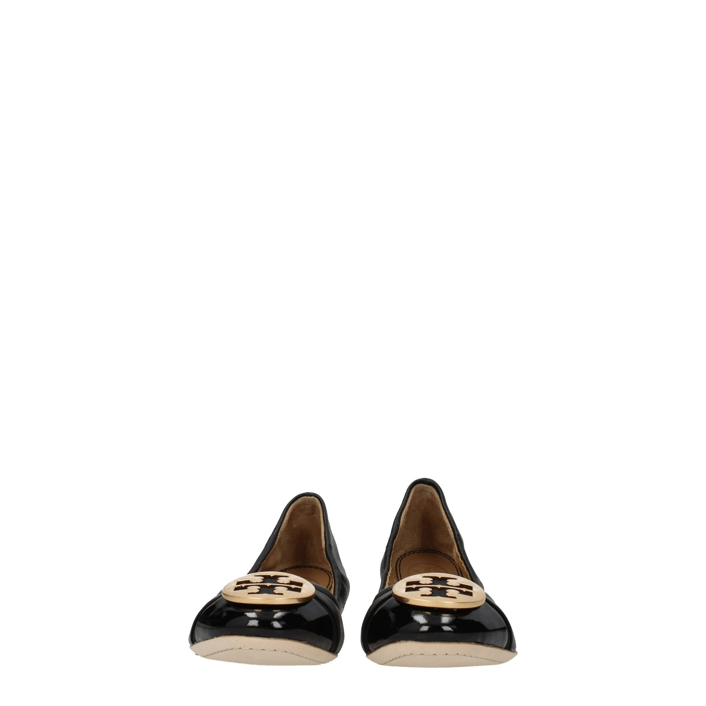 Tory Burch Women's Ballet Flats in Leather Black