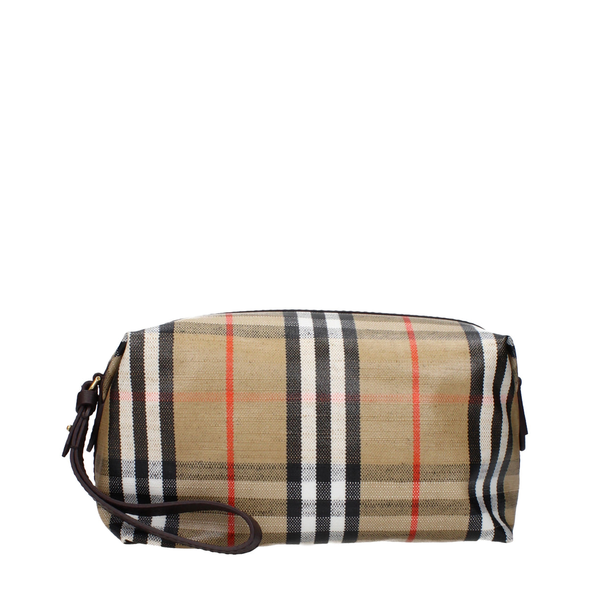 Burberry Beauty Case Men Fabric  Beige/Sand