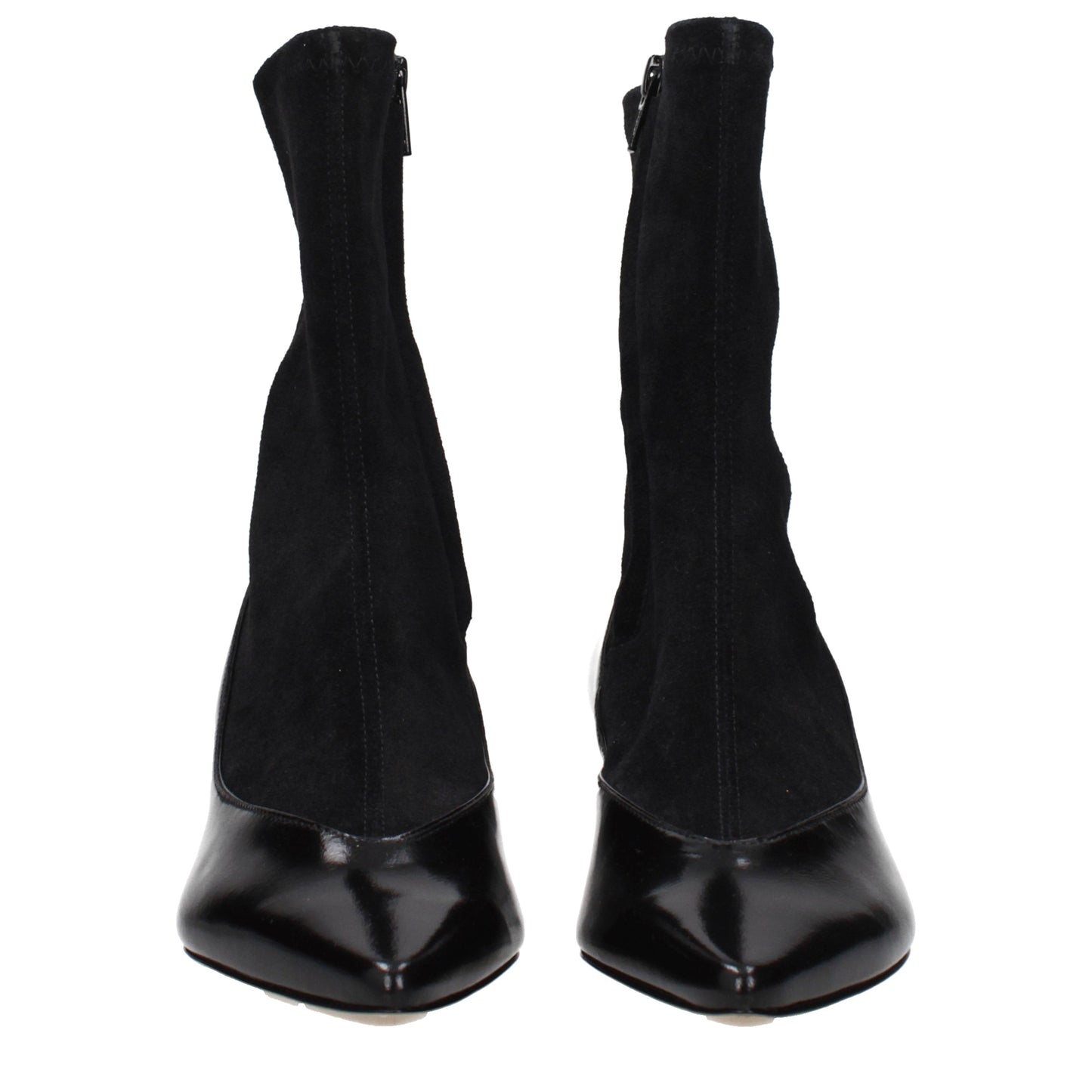 Jacquemus Ankle Boots Women Suede Black
