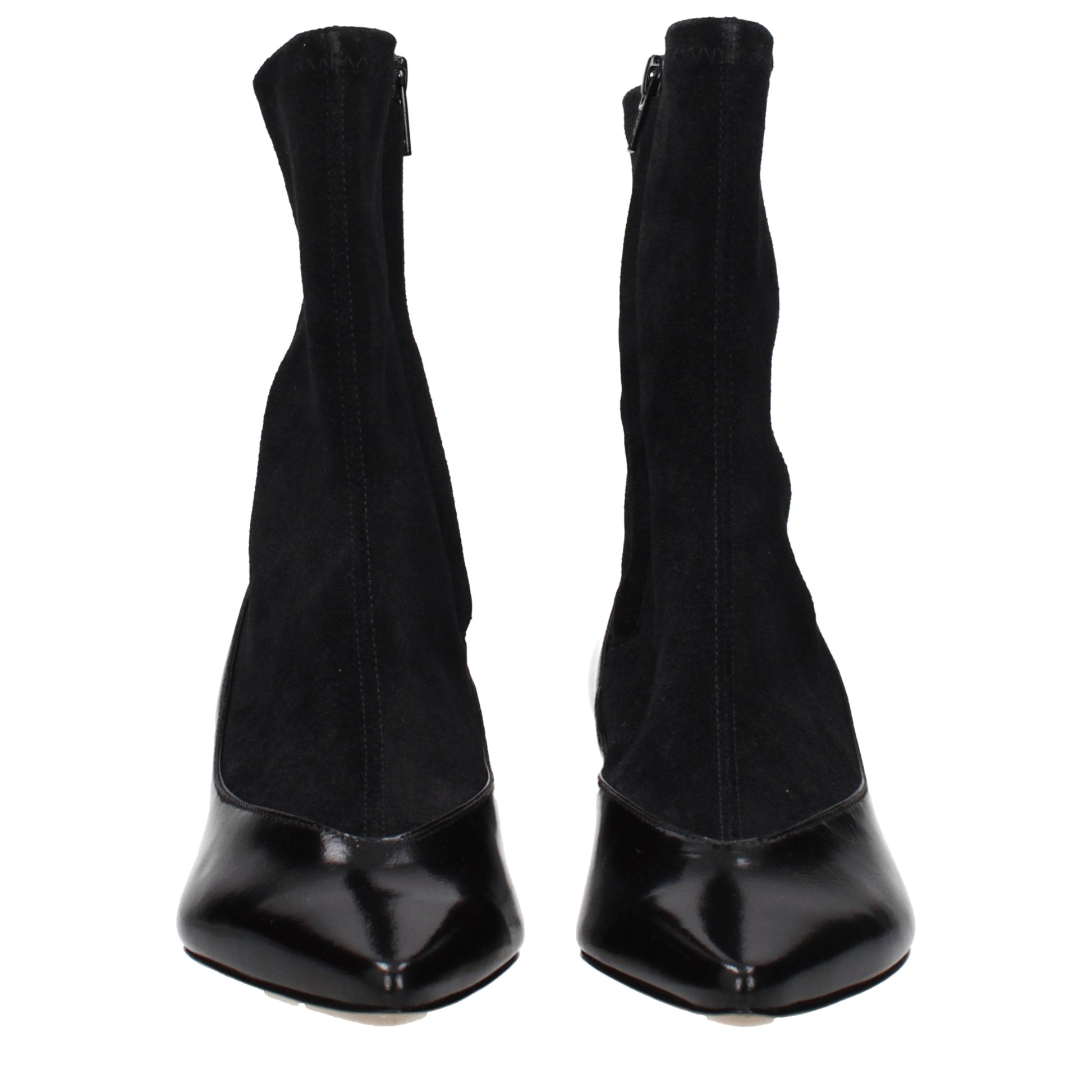 Jacquemus Ankle Boots Women Suede Black