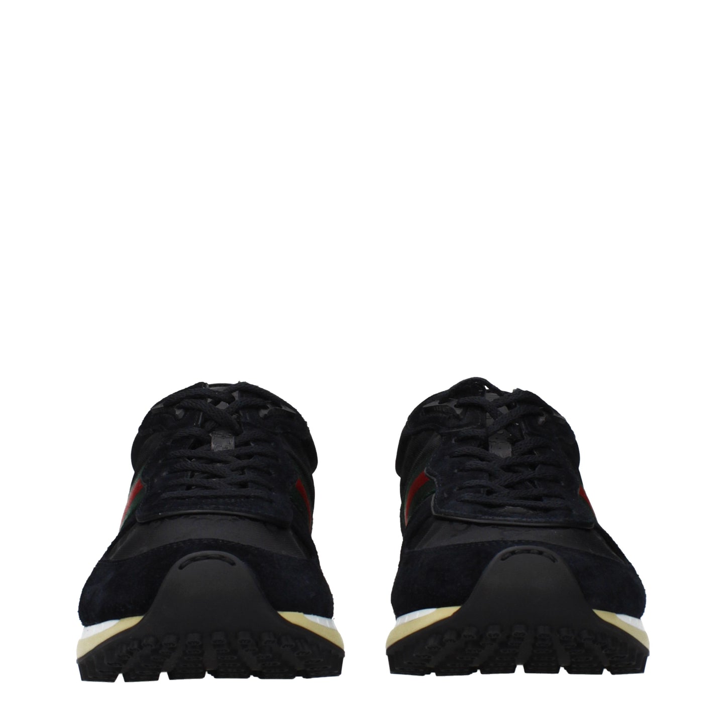 Gucci Sneakers Men Fabric  Black