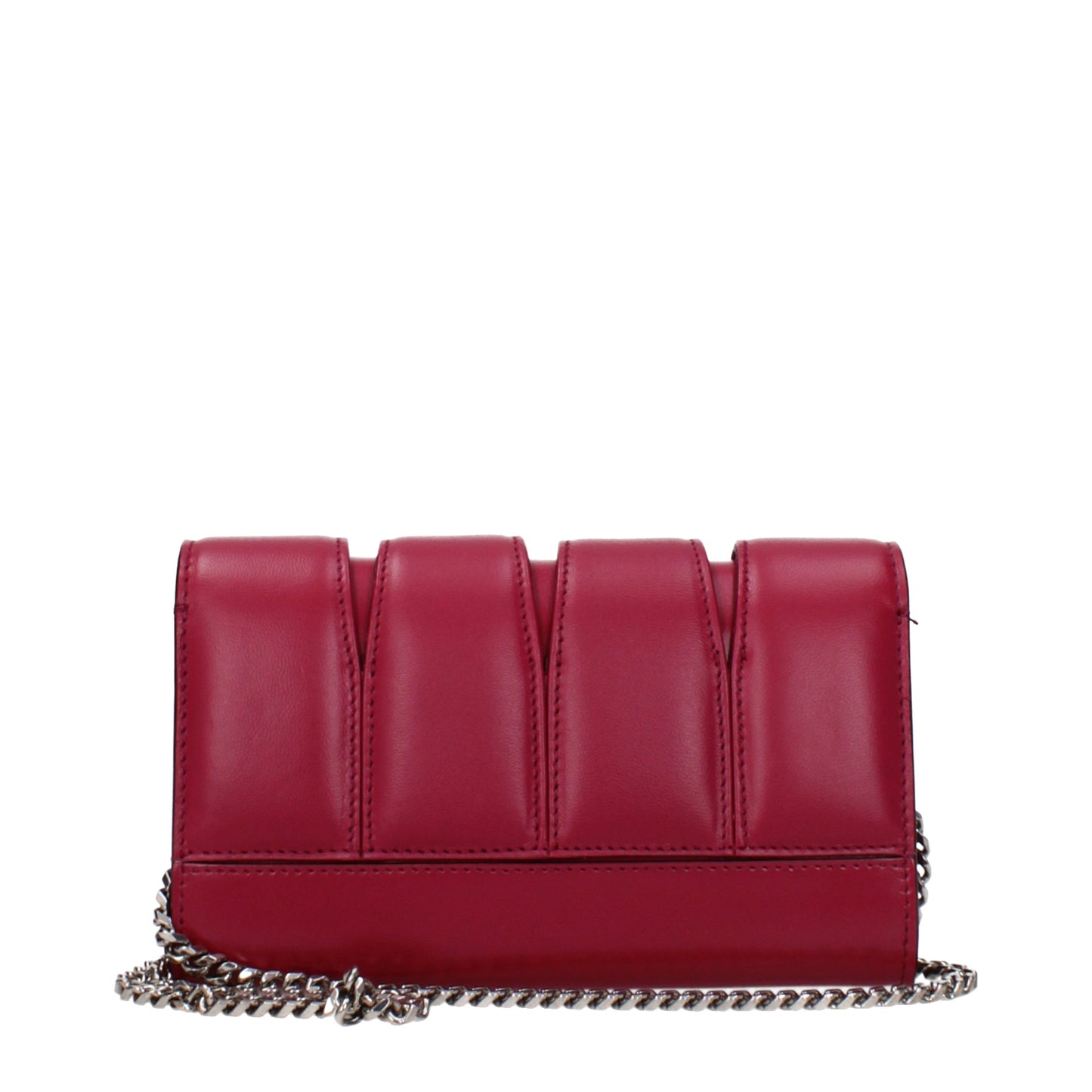 Alexander McQueen Clutches Women Leather Pink/Raspberry