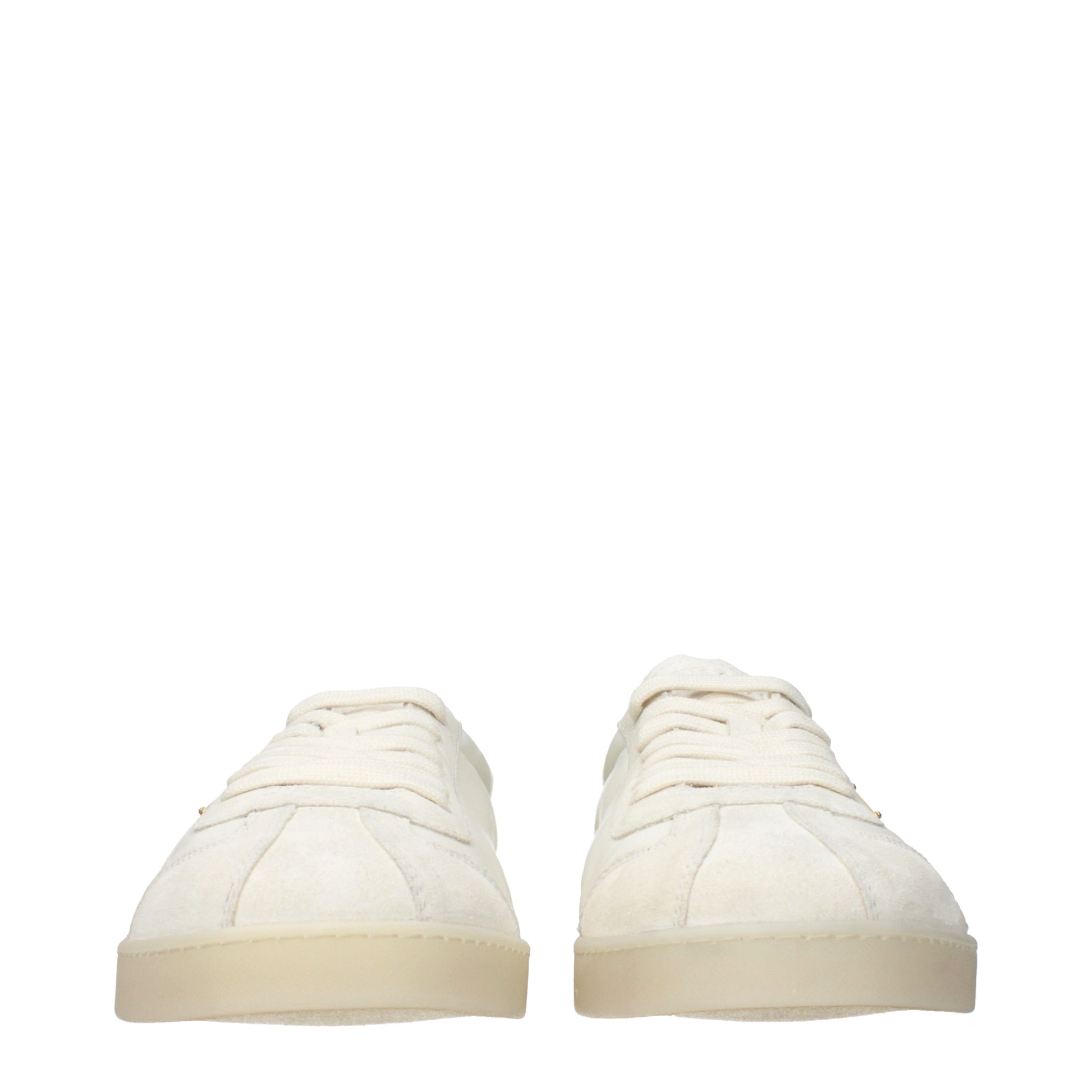 Prada Sneakers Men Fabric  White/Ivory