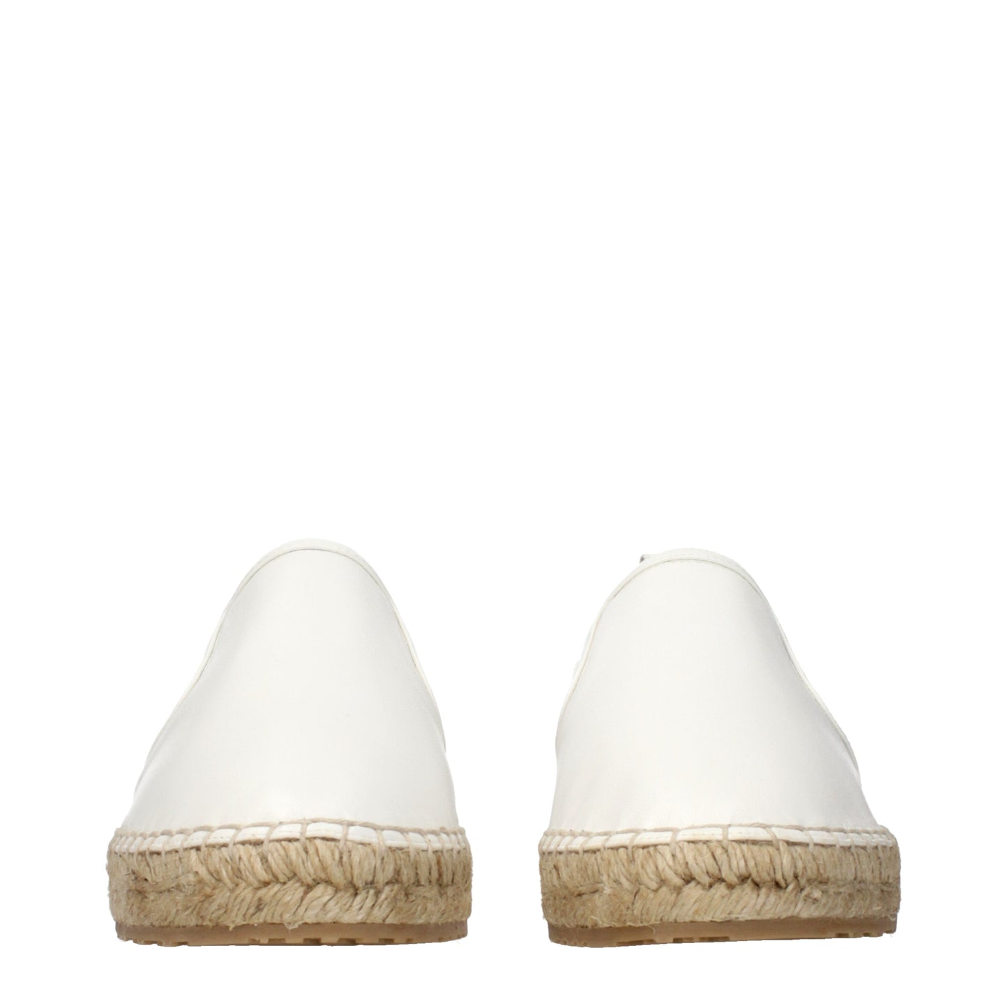 Jimmy Choo Espadrilles Women Leather White/Milk