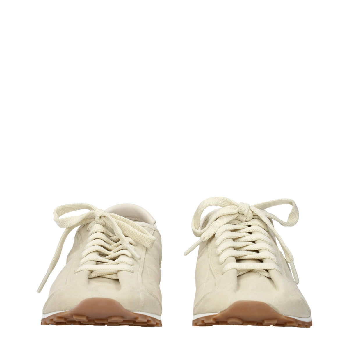 Jacquemus Sneakers Women Suede Beige/Ivory