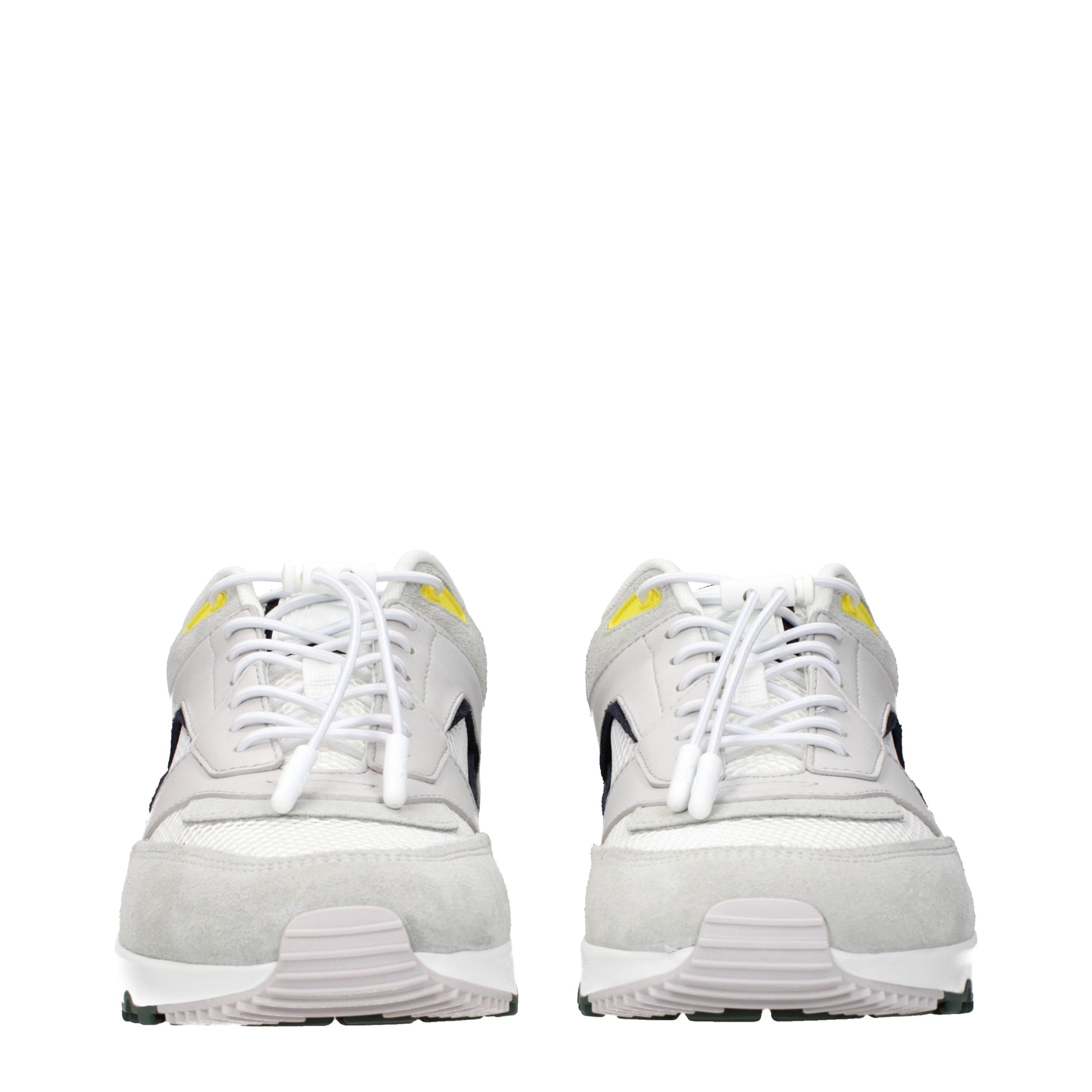 Saint Laurent Sneakers Men Fabric  White/Grey