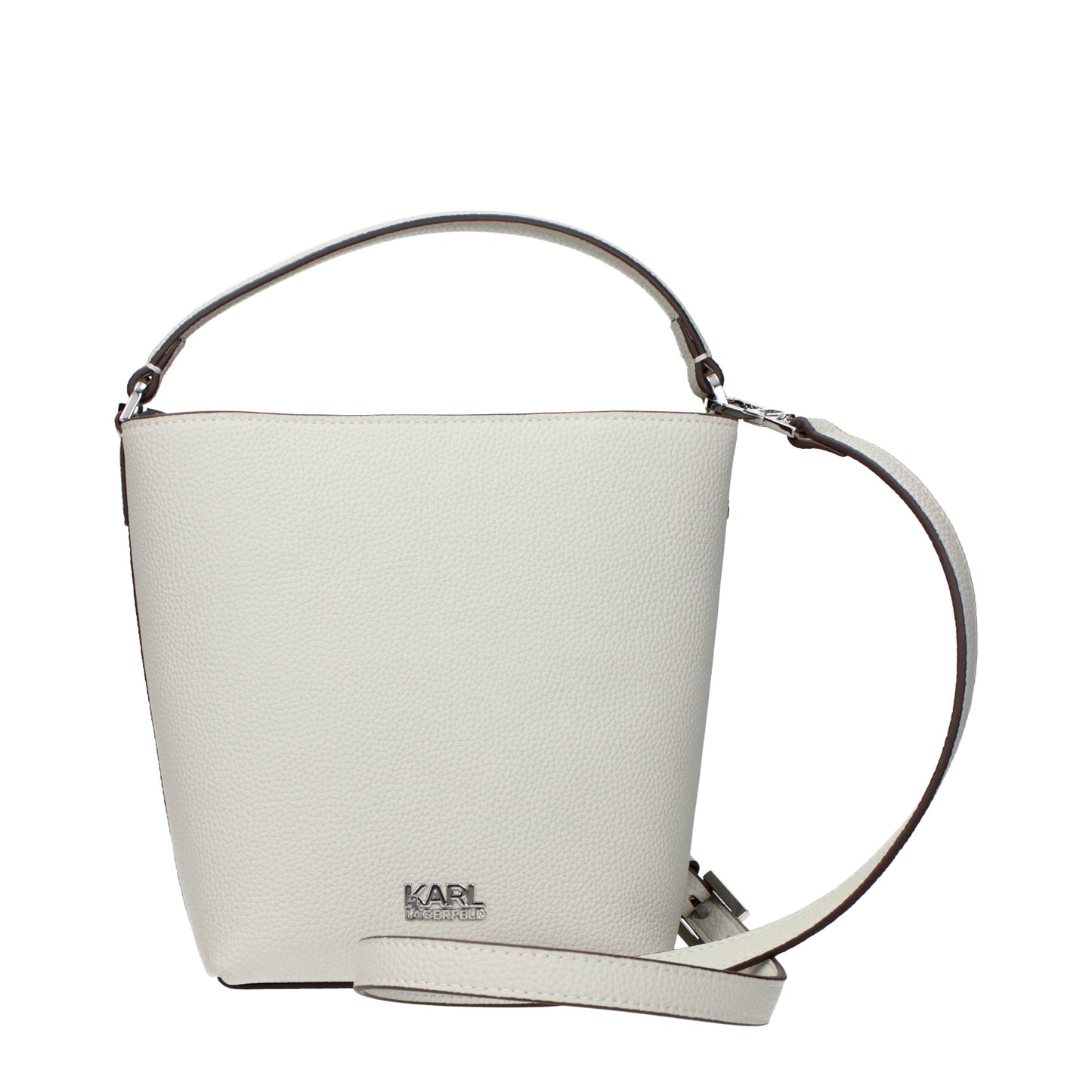 Karl Lagerfeld Handbags Women Leather Gray/Cement