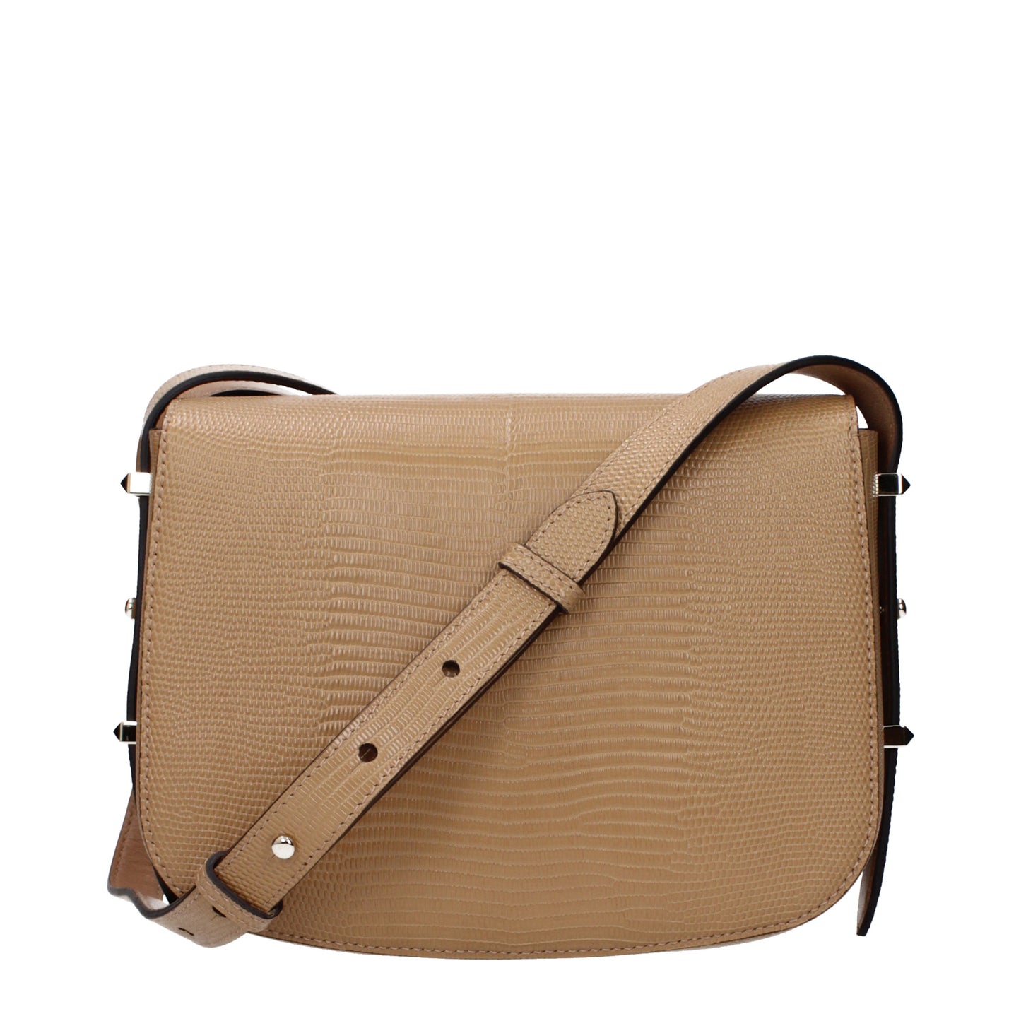 Jimmy Choo Crossbody Bags Women Leather Brown/Cookie