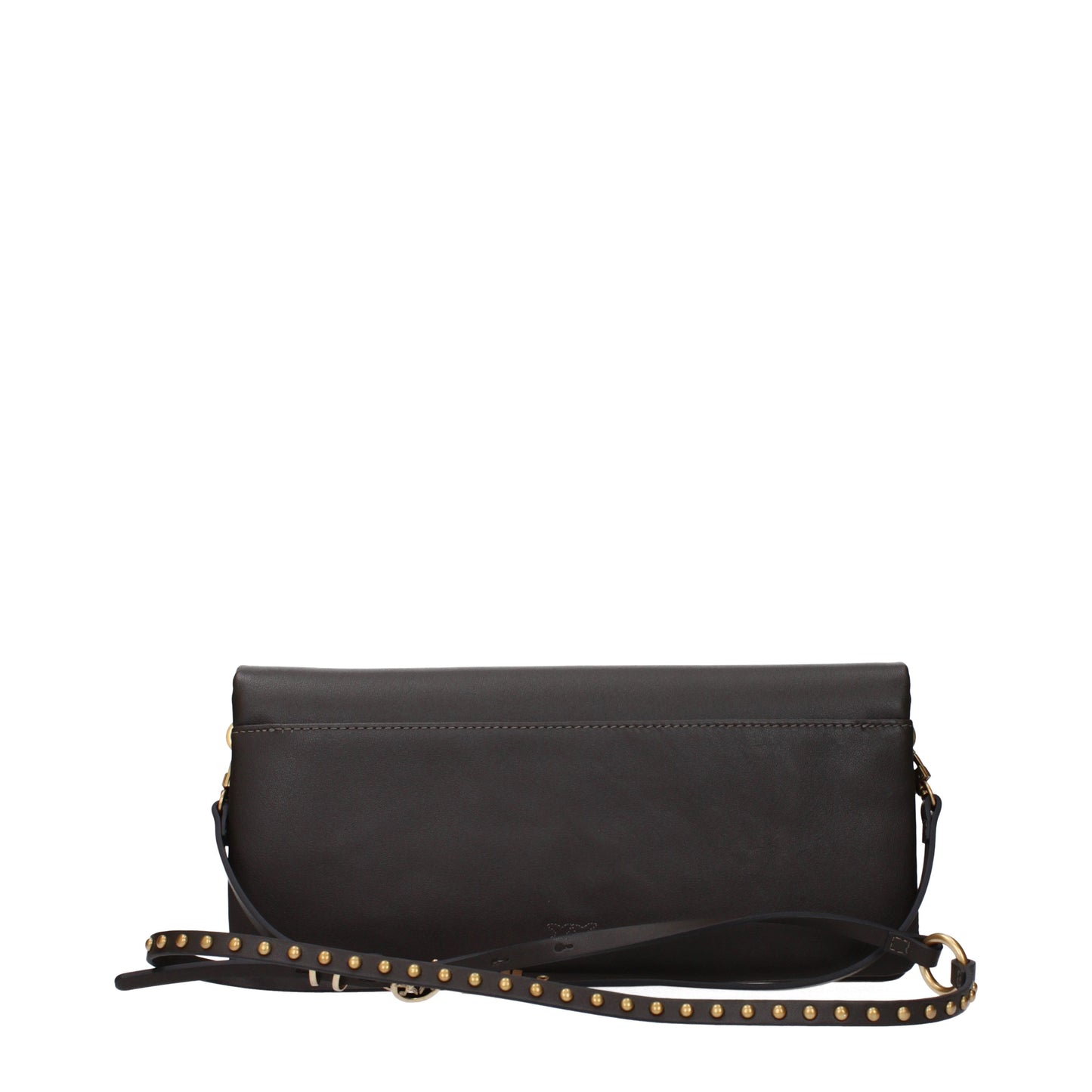 Pinko Clutches Women Leather Green/Mud