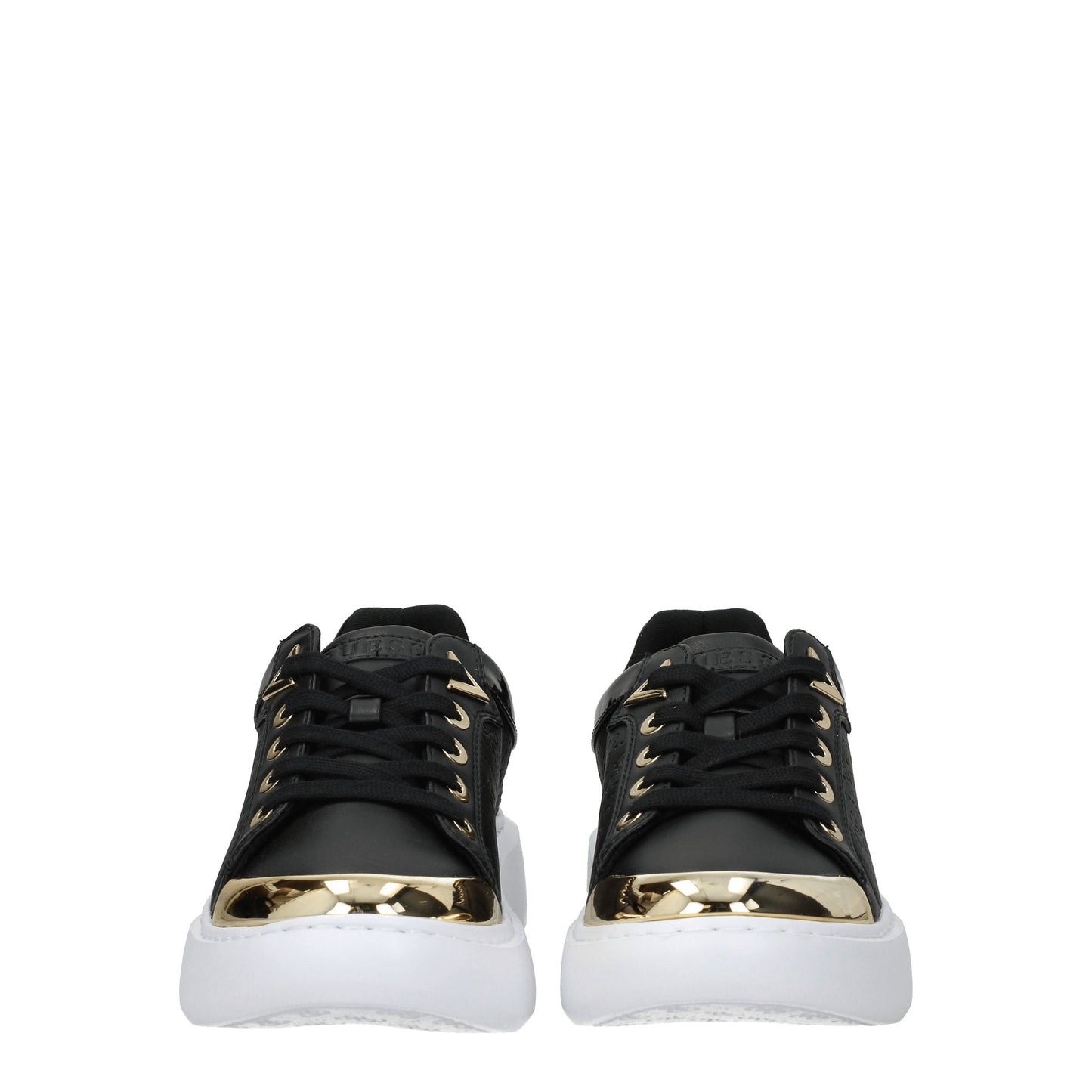 Guess Women's Sneakers in Polyurethane Black