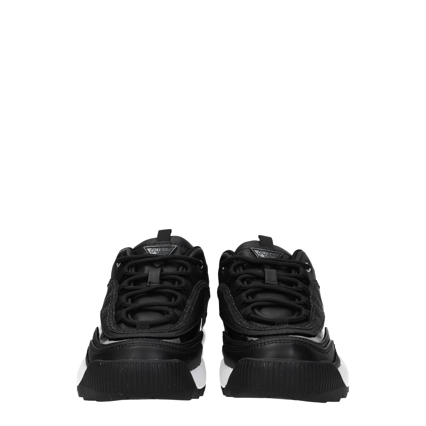 Guess Women's Sneakers in Polyurethane Black